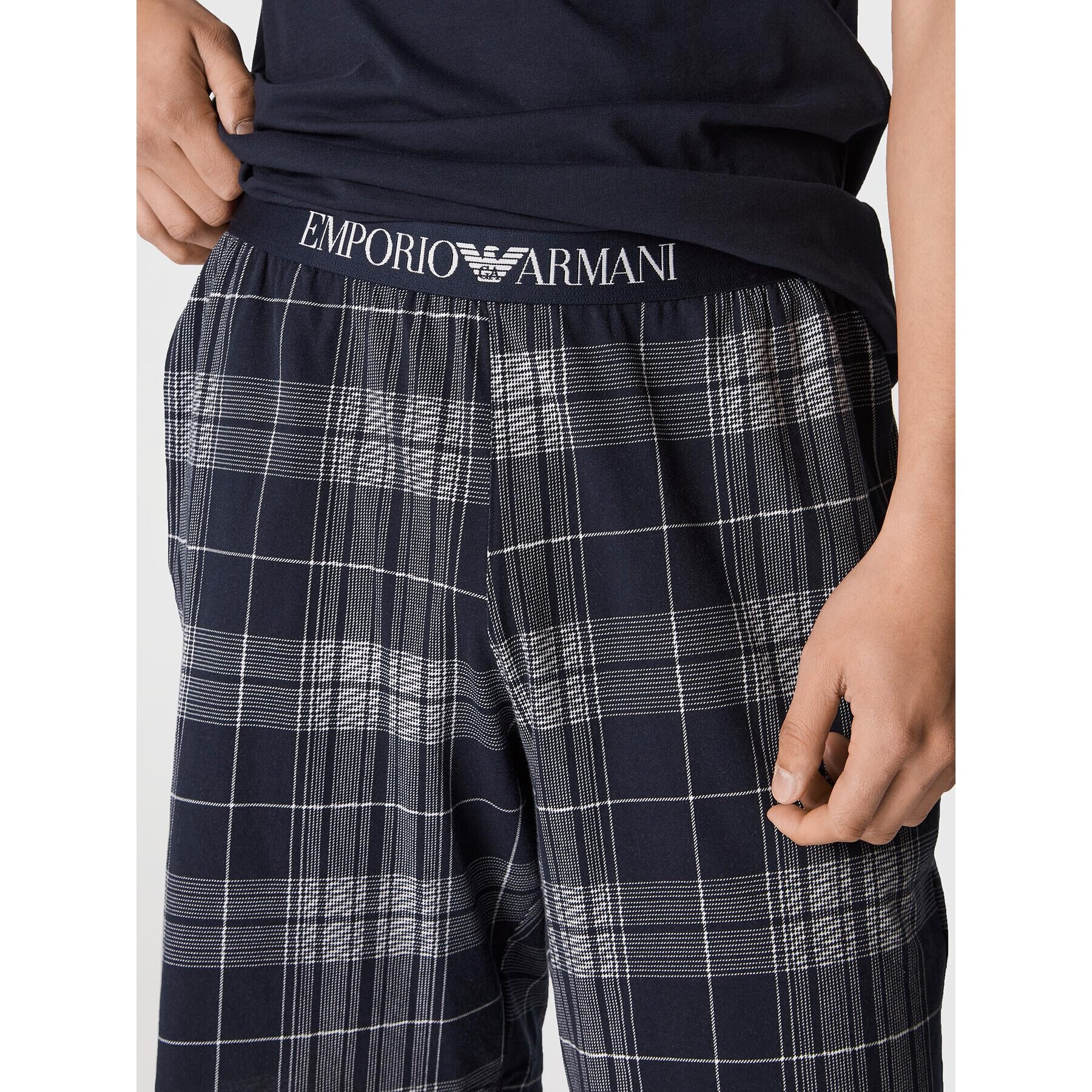 Emporio Armani Underwear Pižama 111360 2F567 57735 Mornarsko modra Regular Fit - Pepit.si