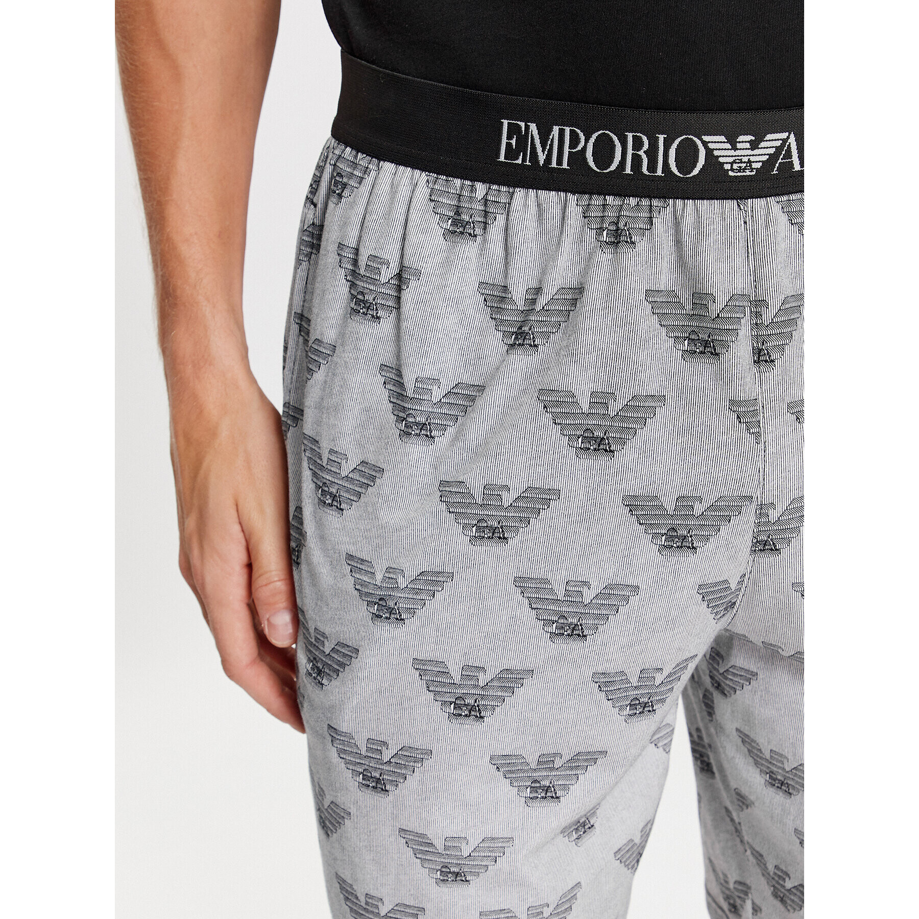 Emporio Armani Underwear Pižama 111360 3F567 12511 Modra Regular Fit - Pepit.si