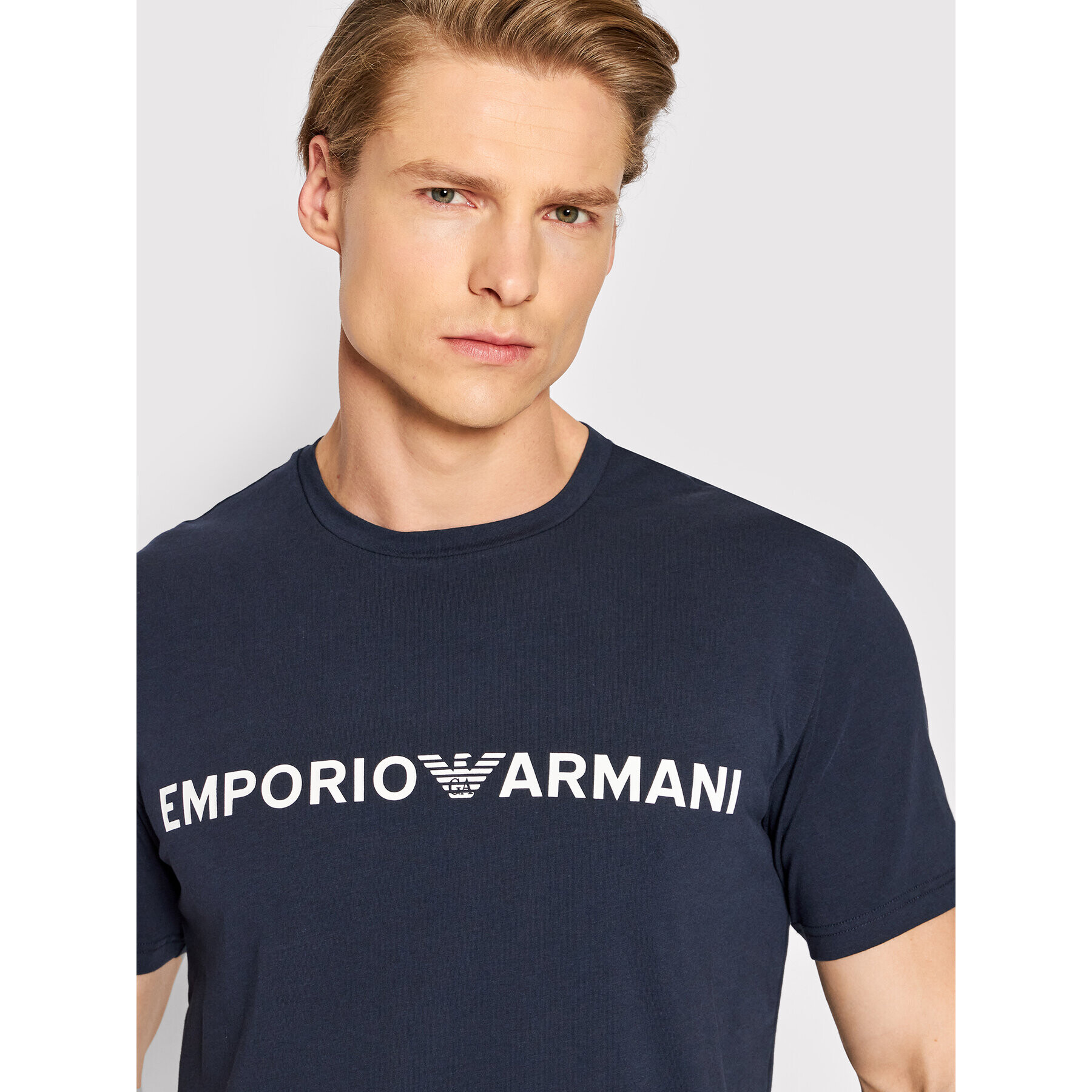 Emporio Armani Underwear Pižama 111573 2R516 00135 Mornarsko modra Regular Fit - Pepit.si