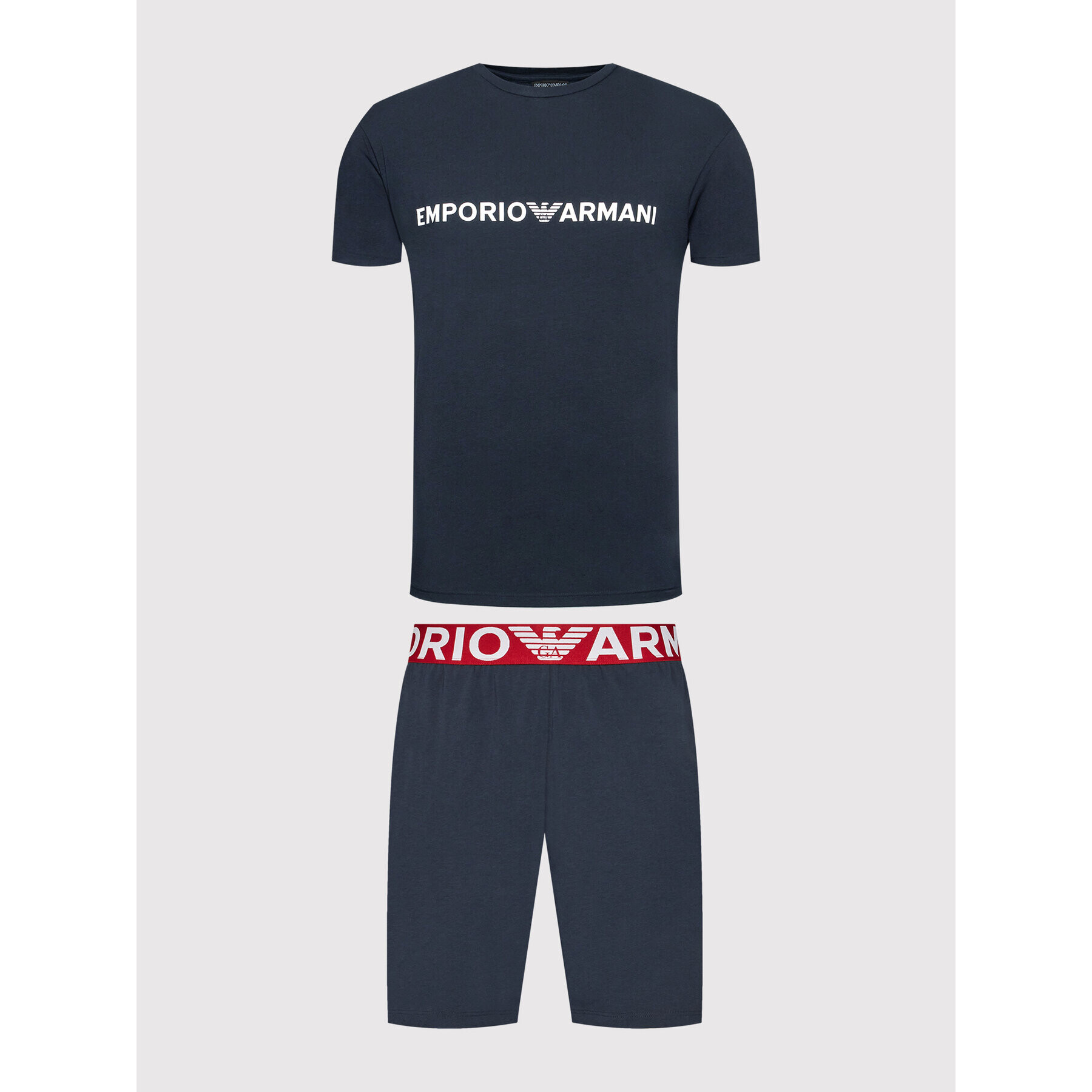 Emporio Armani Underwear Pižama 111573 2R516 00135 Mornarsko modra Regular Fit - Pepit.si