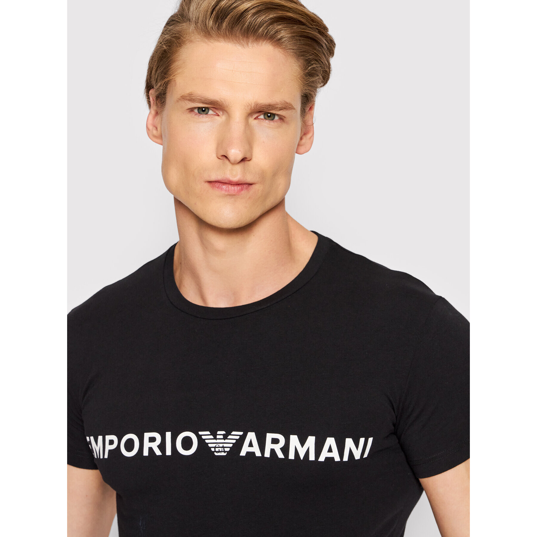 Emporio Armani Underwear Pižama 111604 2R516 00020 Črna Regular Fit - Pepit.si