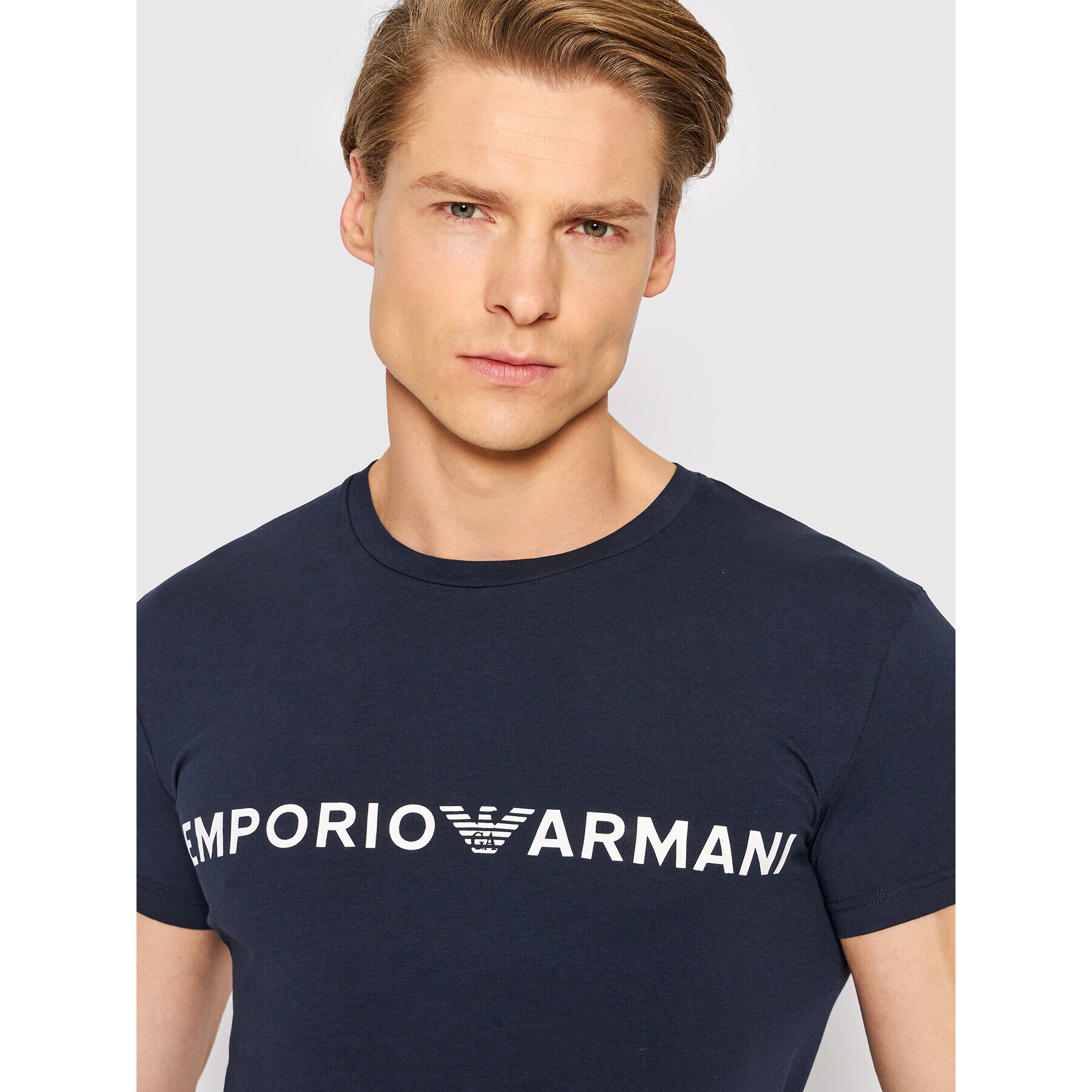 Emporio Armani Underwear Pižama 111604 2R516 00135 Mornarsko modra Regular Fit - Pepit.si