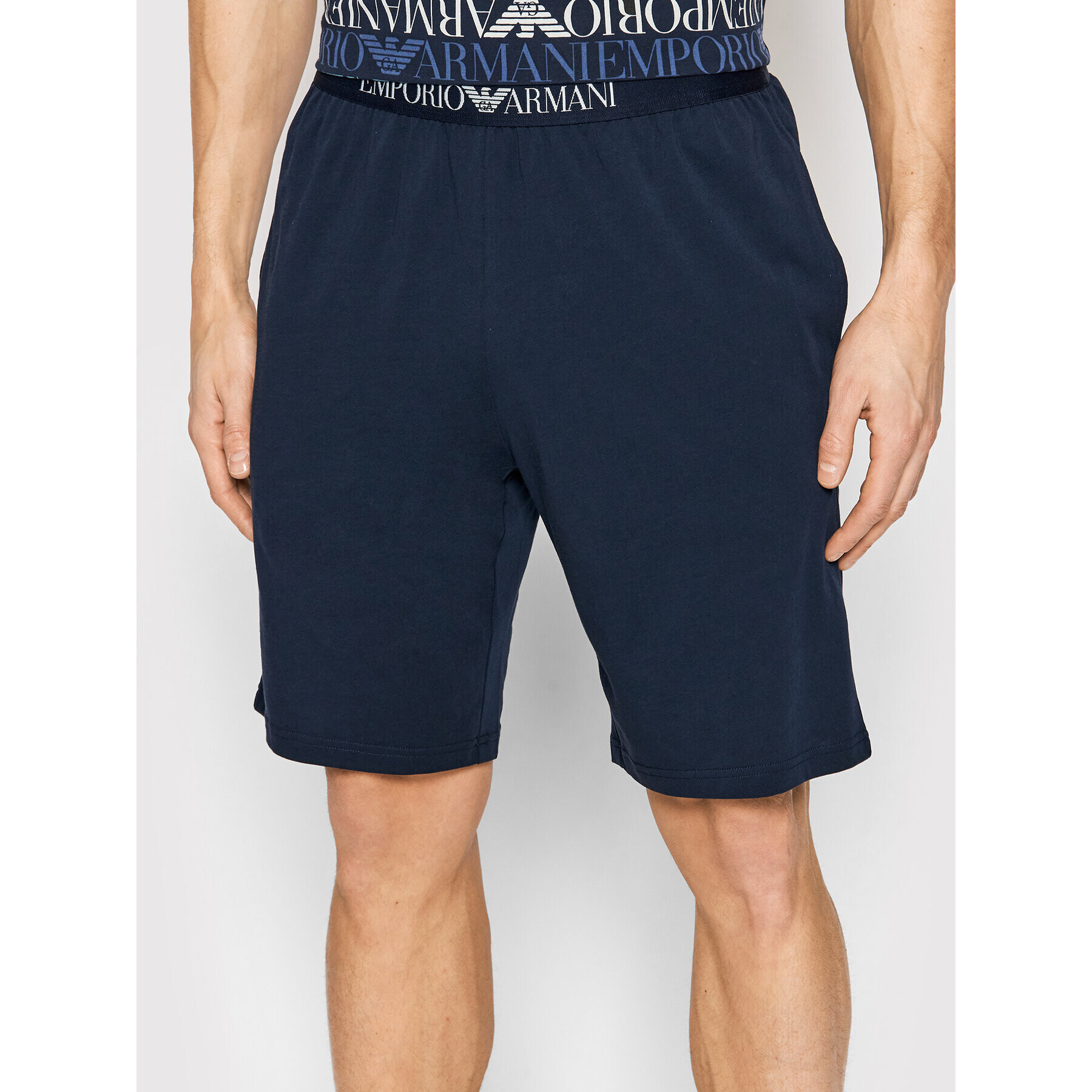 Emporio Armani Underwear Pižama 111972 2R506 95835 Mornarsko modra Regular Fit - Pepit.si