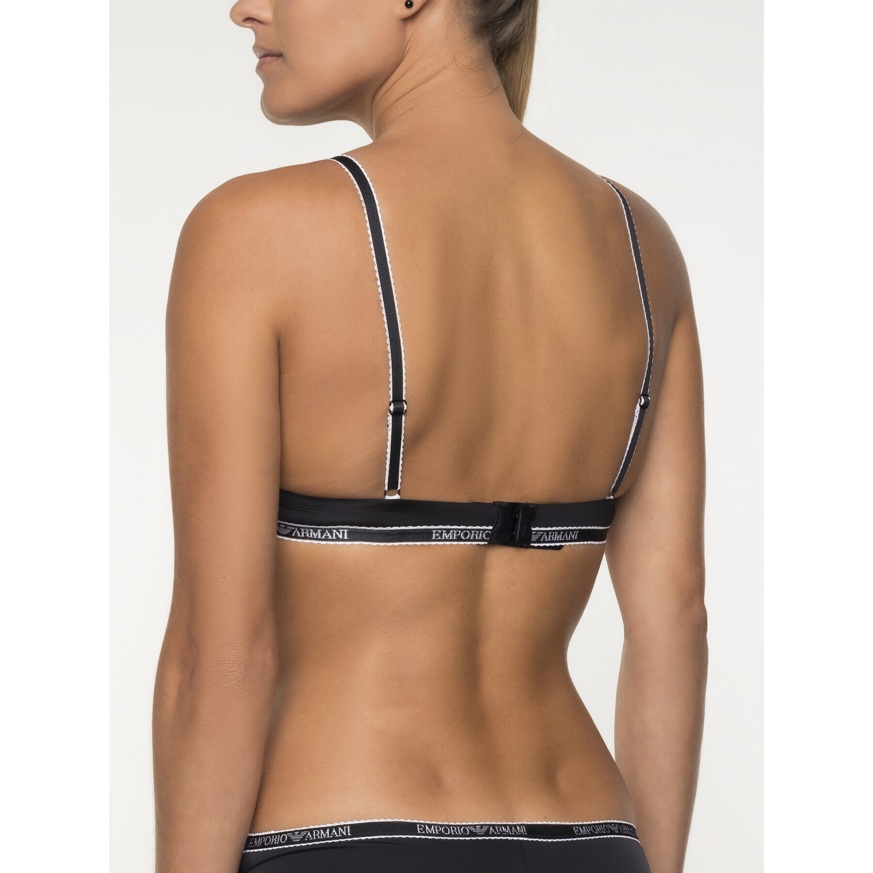 Emporio Armani Underwear Push-Up nedrček 162394 CC235 00020 Črna - Pepit.si