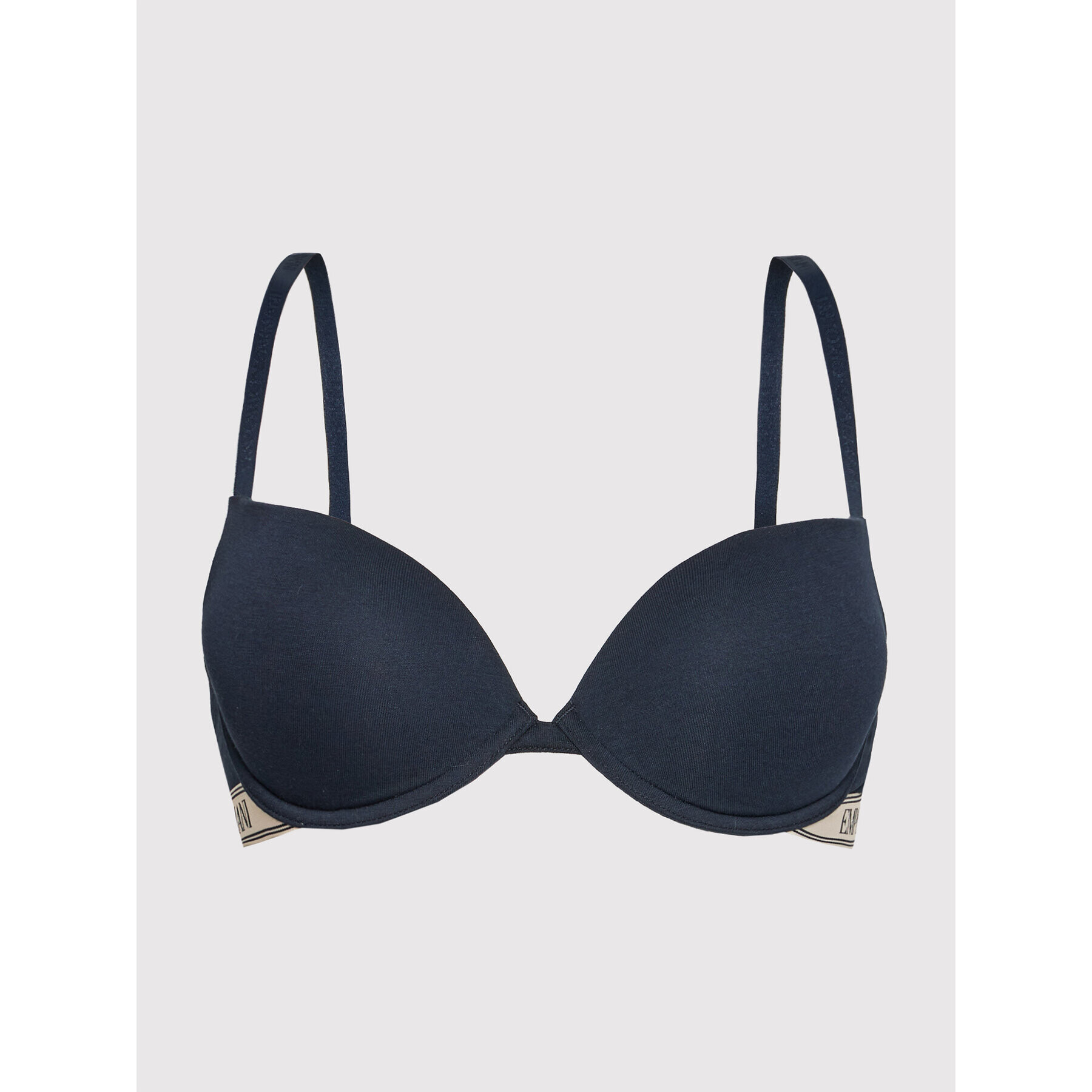 Emporio Armani Underwear Push-Up nedrček 164394 1A227 00135 Mornarsko modra - Pepit.si