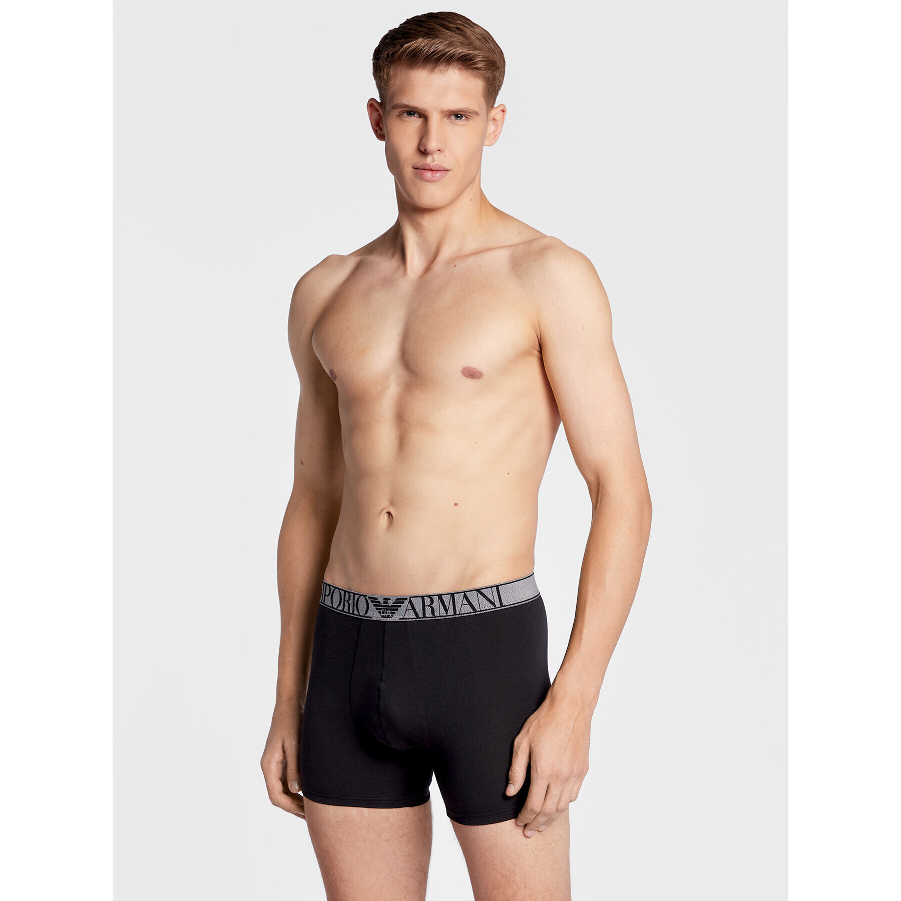 Emporio Armani Underwear Set 2 parov boksaric 111912 2F720 23820 Črna - Pepit.si