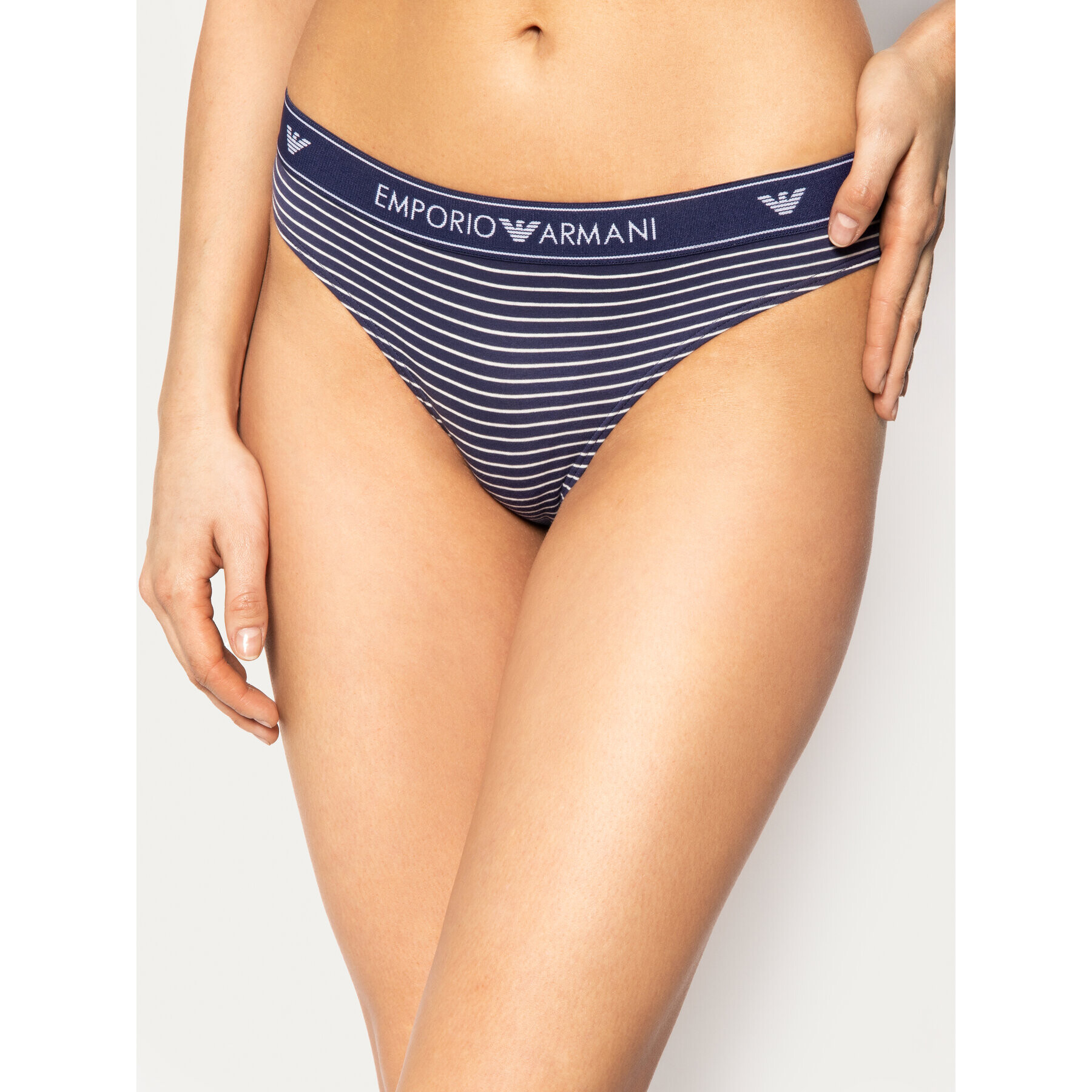 Emporio Armani Underwear Set 2 parov klasičnih spodnjih hlačk 163334 0P219 18734 Mornarsko modra - Pepit.si