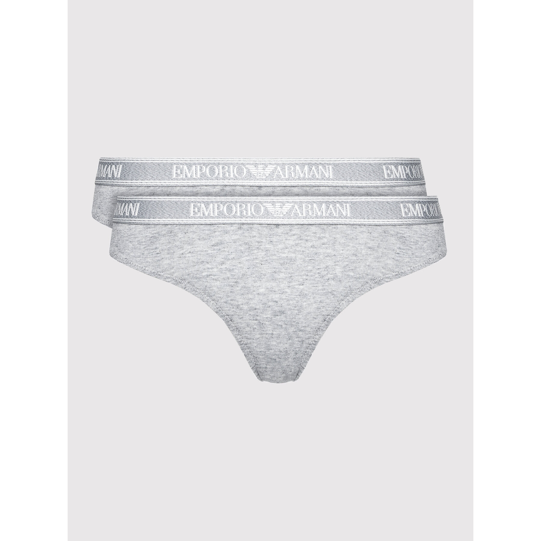 Emporio Armani Underwear Set 2 parov klasičnih spodnjih hlačk 163334 1A227 00948 Siva - Pepit.si