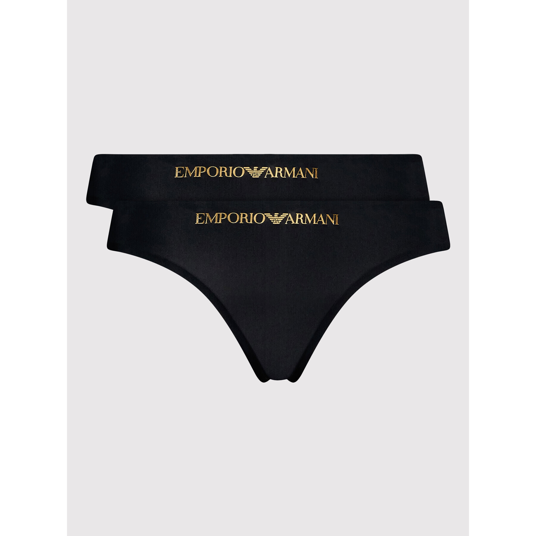 Emporio Armani Underwear Set 2 parov spodnjih hlačk 163334 2R384 00020 Črna - Pepit.si