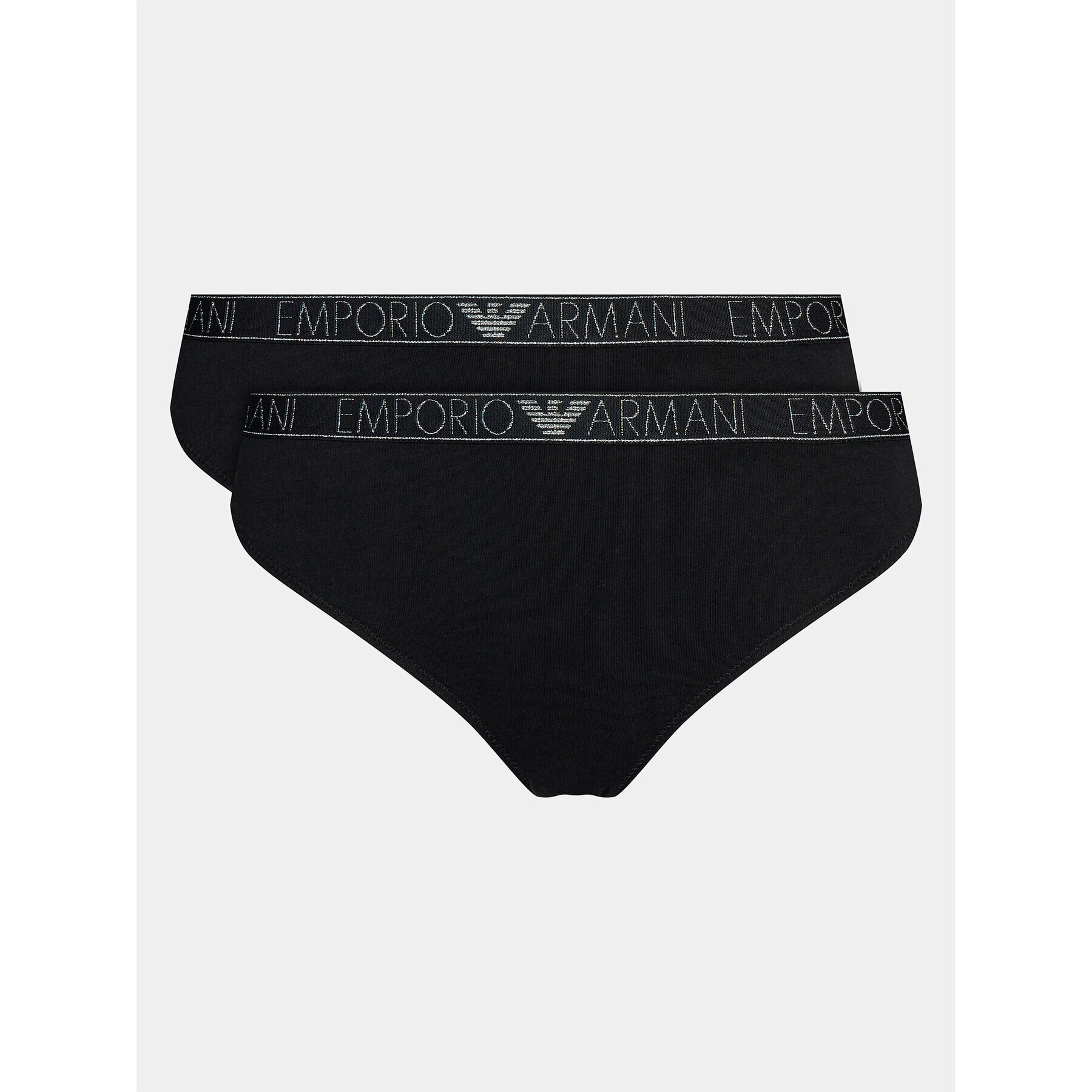 Emporio Armani Underwear Set 2 parov spodnjih hlačk 163334 3F223 00020 Črna - Pepit.si