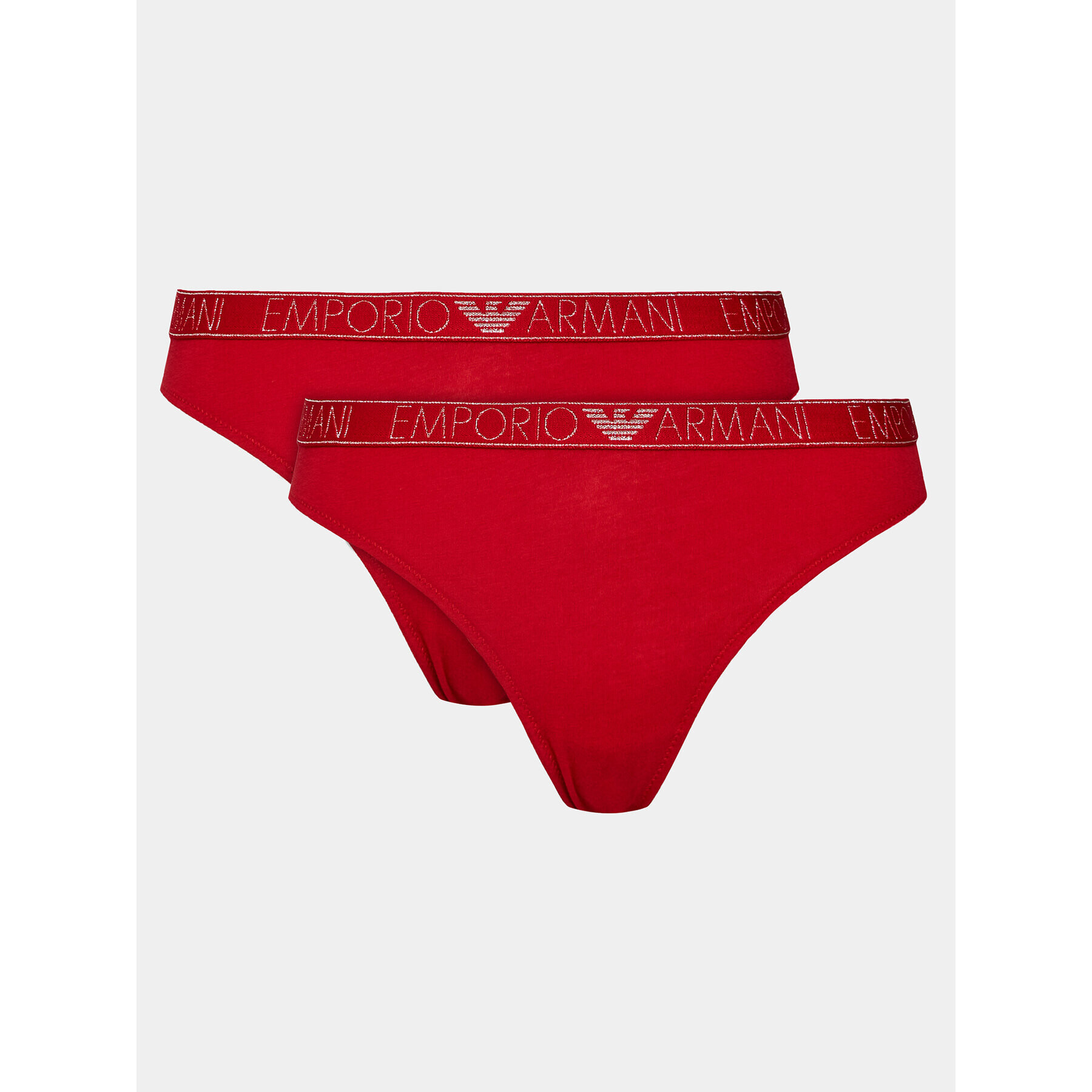 Emporio Armani Underwear Set 2 parov spodnjih hlačk 163334 3F223 00173 Rdeča - Pepit.si