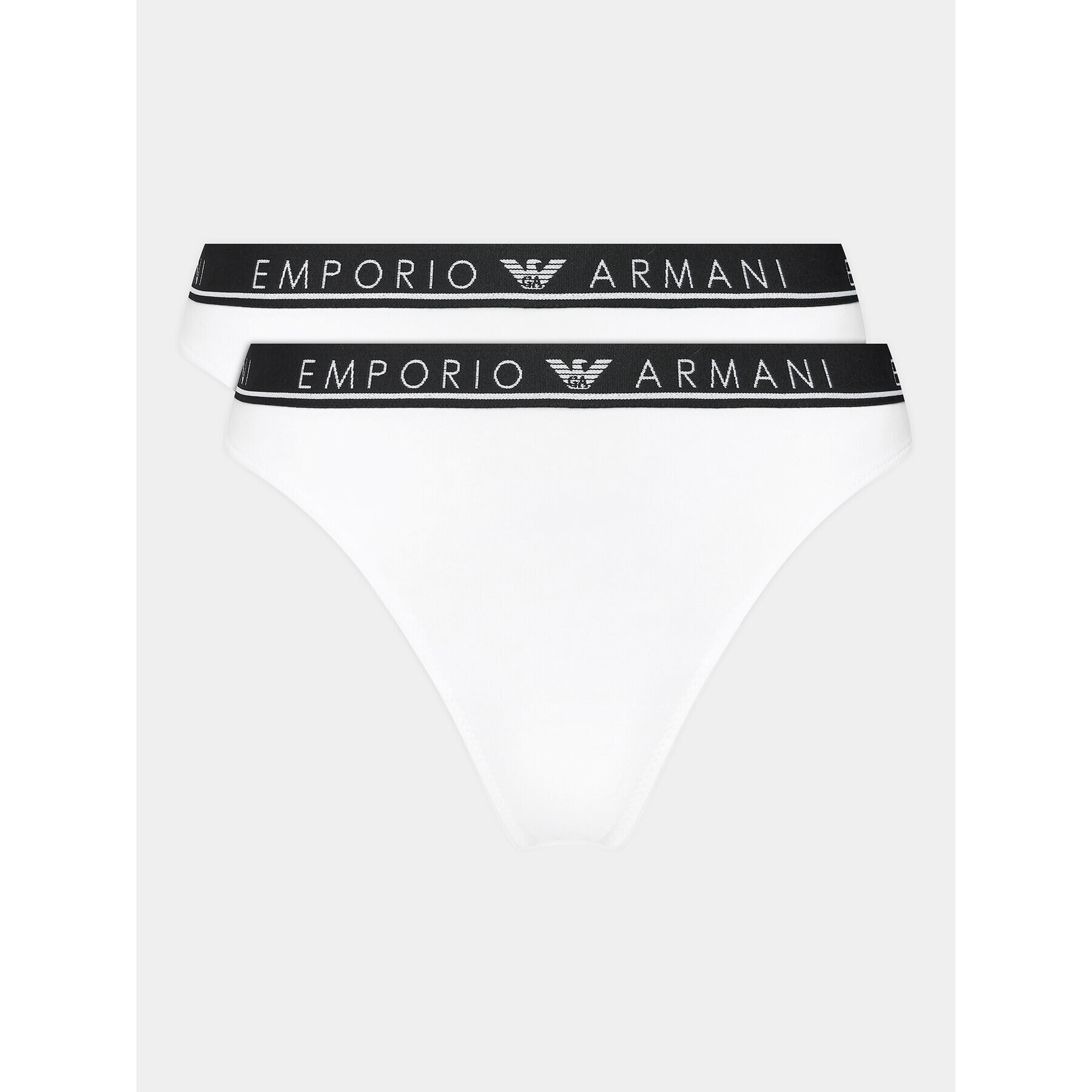 Emporio Armani Underwear Set 2 parov spodnjih hlačk 163337 3F227 00010 Bela - Pepit.si