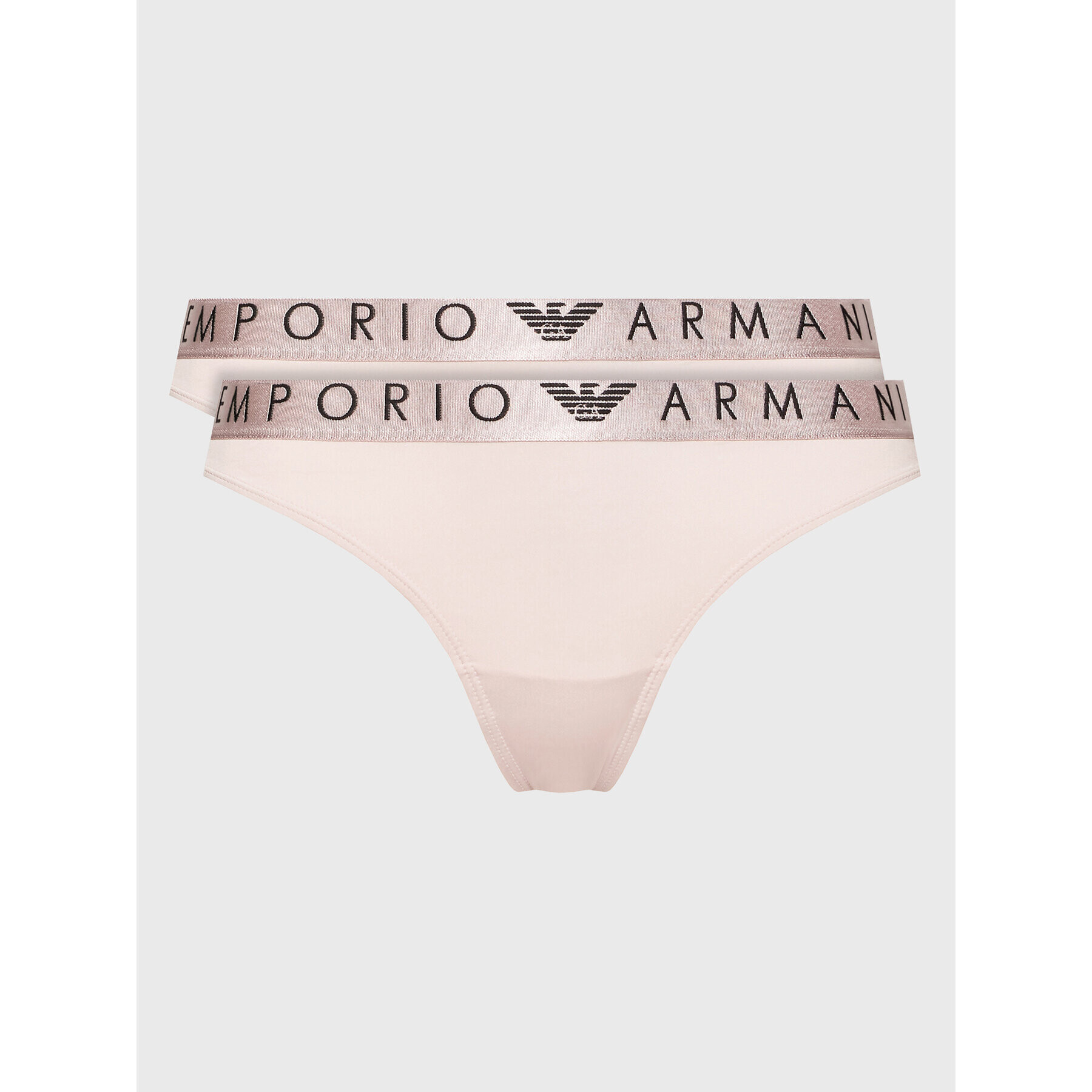 Emporio Armani Underwear Set 2 parov tangic 163333 2F235 00470 Roza - Pepit.si