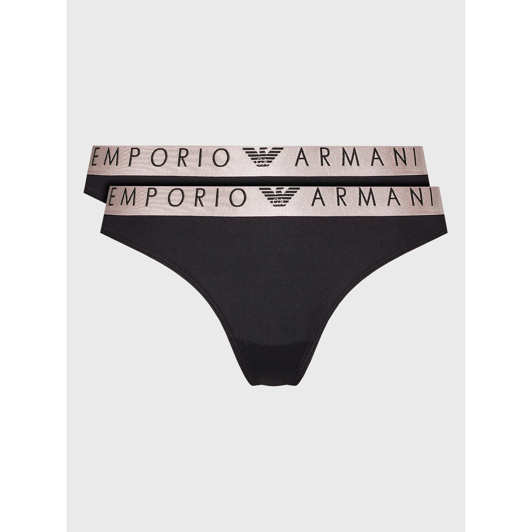 Emporio Armani Underwear Set 2 parov tangic 163333 2F235 2F235 Črna - Pepit.si