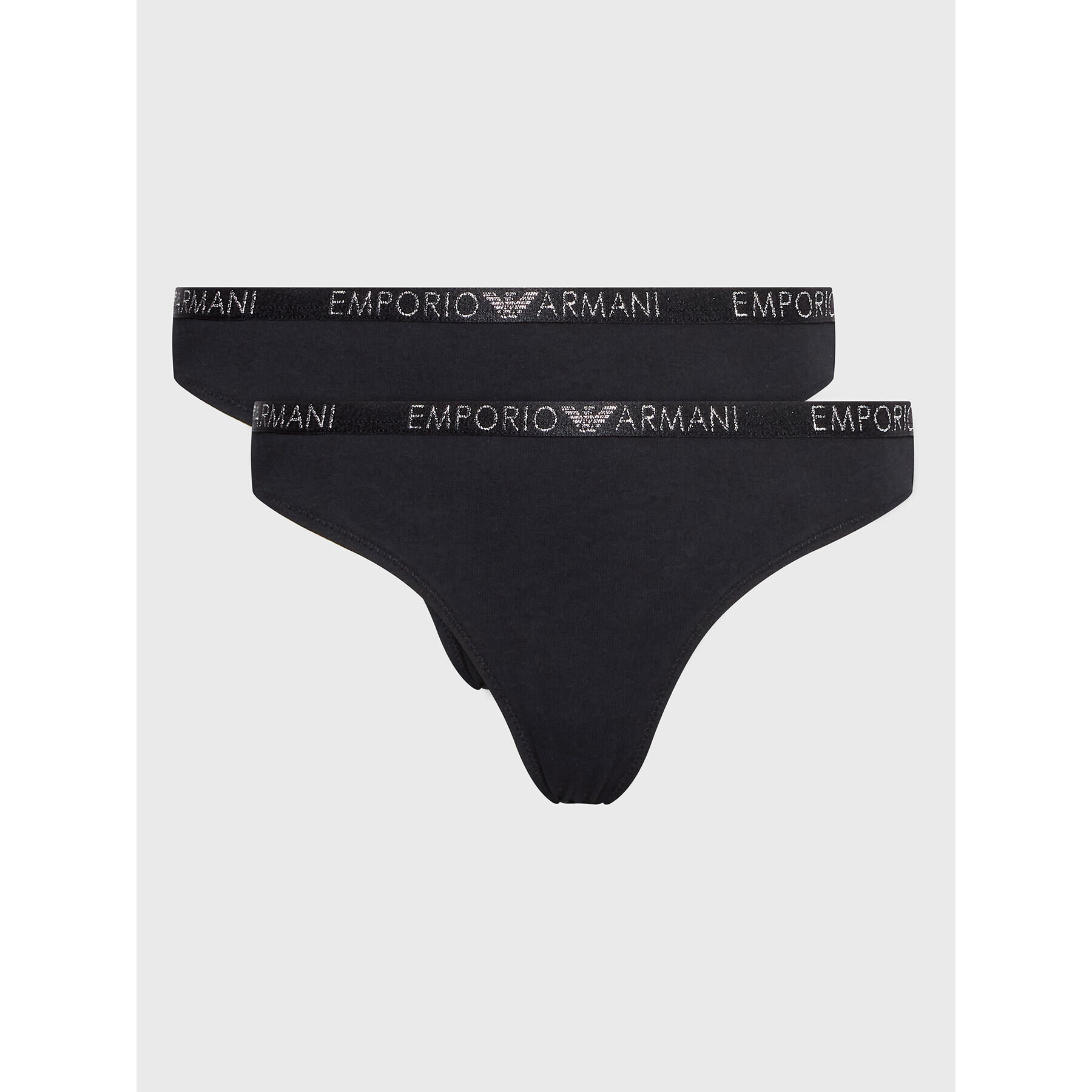 Emporio Armani Underwear Set 2 parov tangic 163333 3R223 00020 Črna - Pepit.si