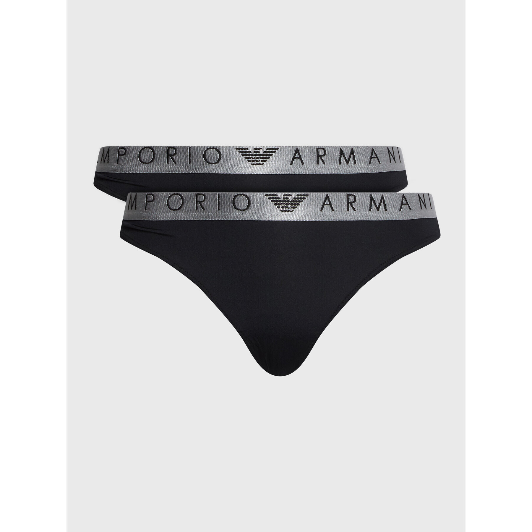 Emporio Armani Underwear Set 2 parov tangic 163333 3R235 00020 Črna - Pepit.si