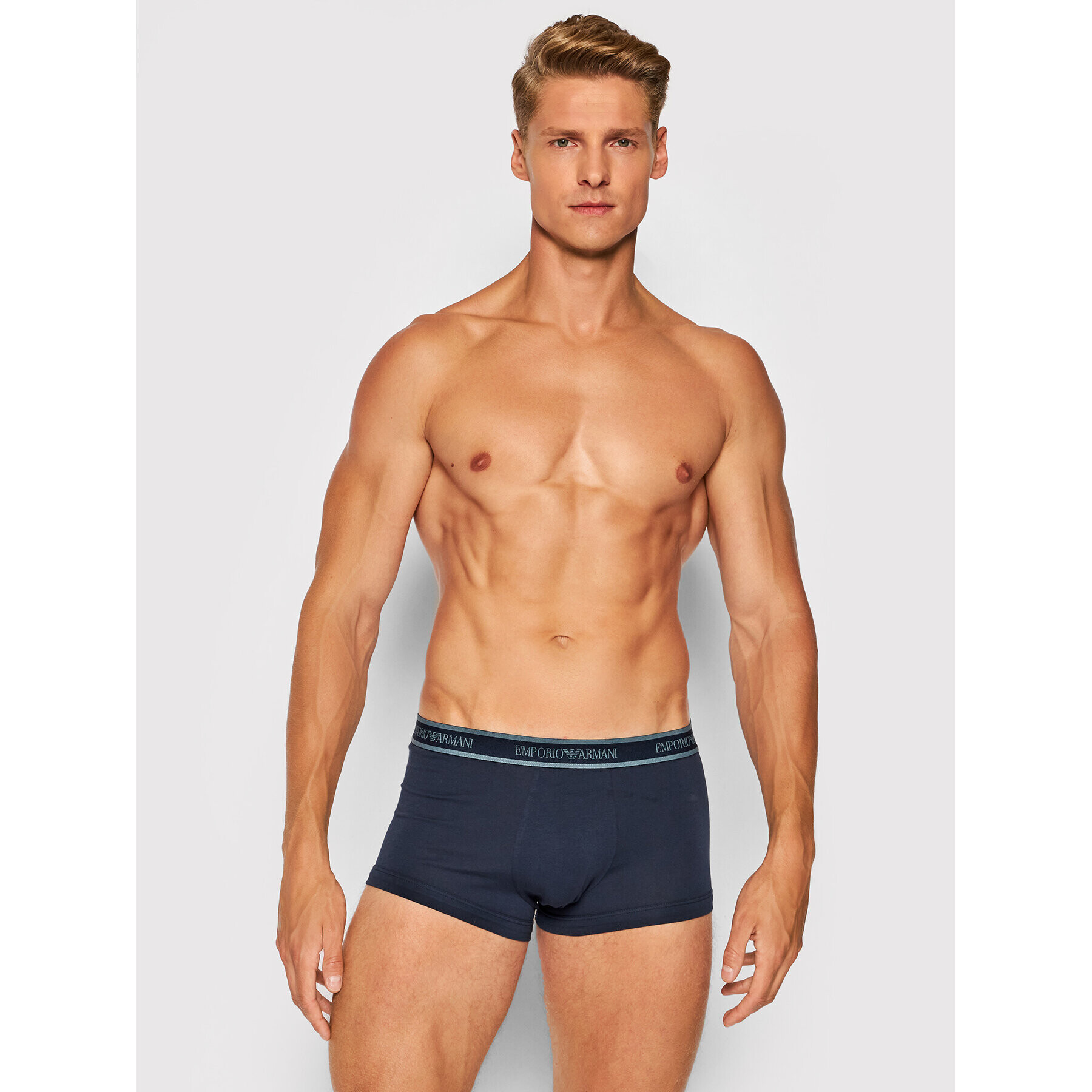 Emporio Armani Underwear Set 3 parov boksaric 111357 1A717 90035 Mornarsko modra - Pepit.si