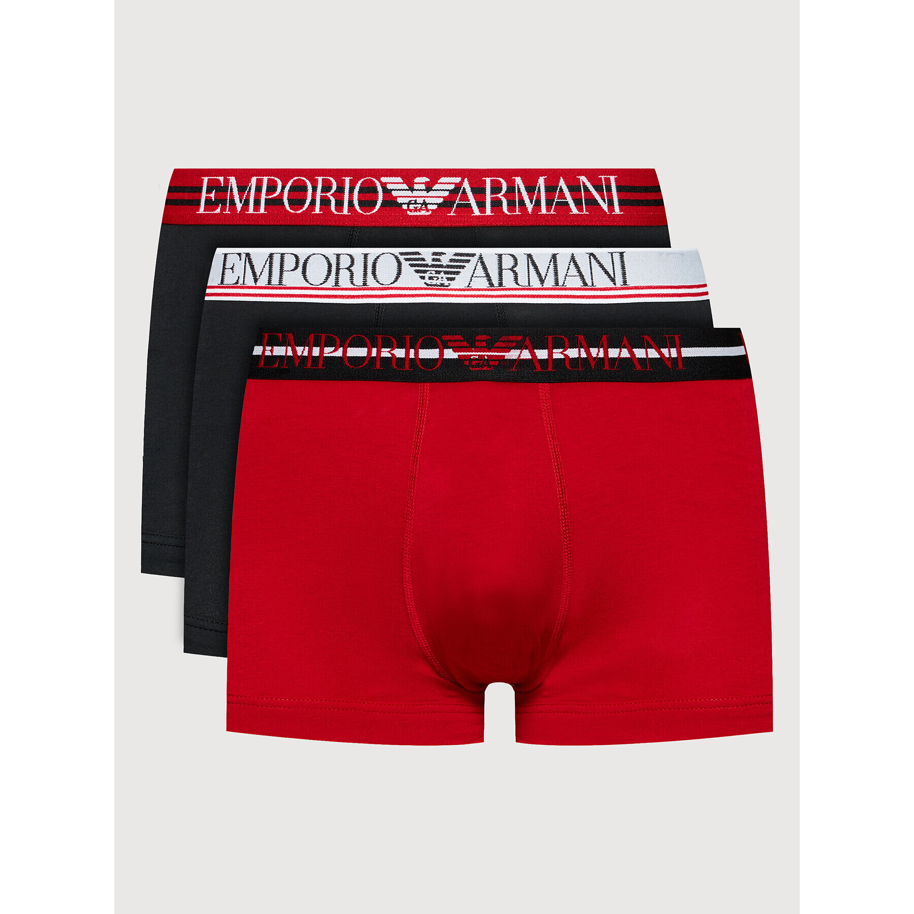 Emporio Armani Underwear Set 3 parov boksaric 111357 1A723 07921 Črna - Pepit.si