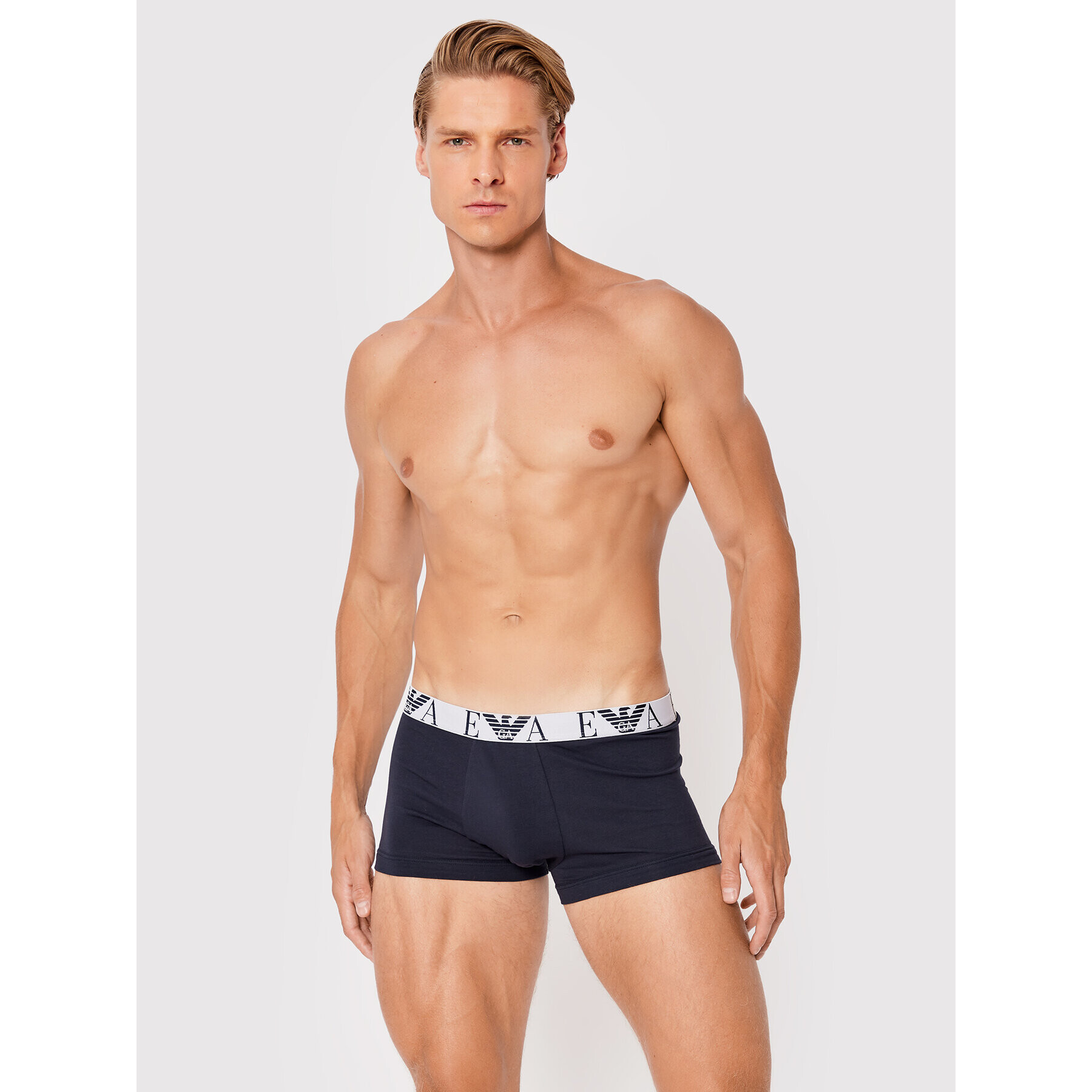 Emporio Armani Underwear Set 3 parov boksaric 111357 2F715 70435 Mornarsko modra - Pepit.si