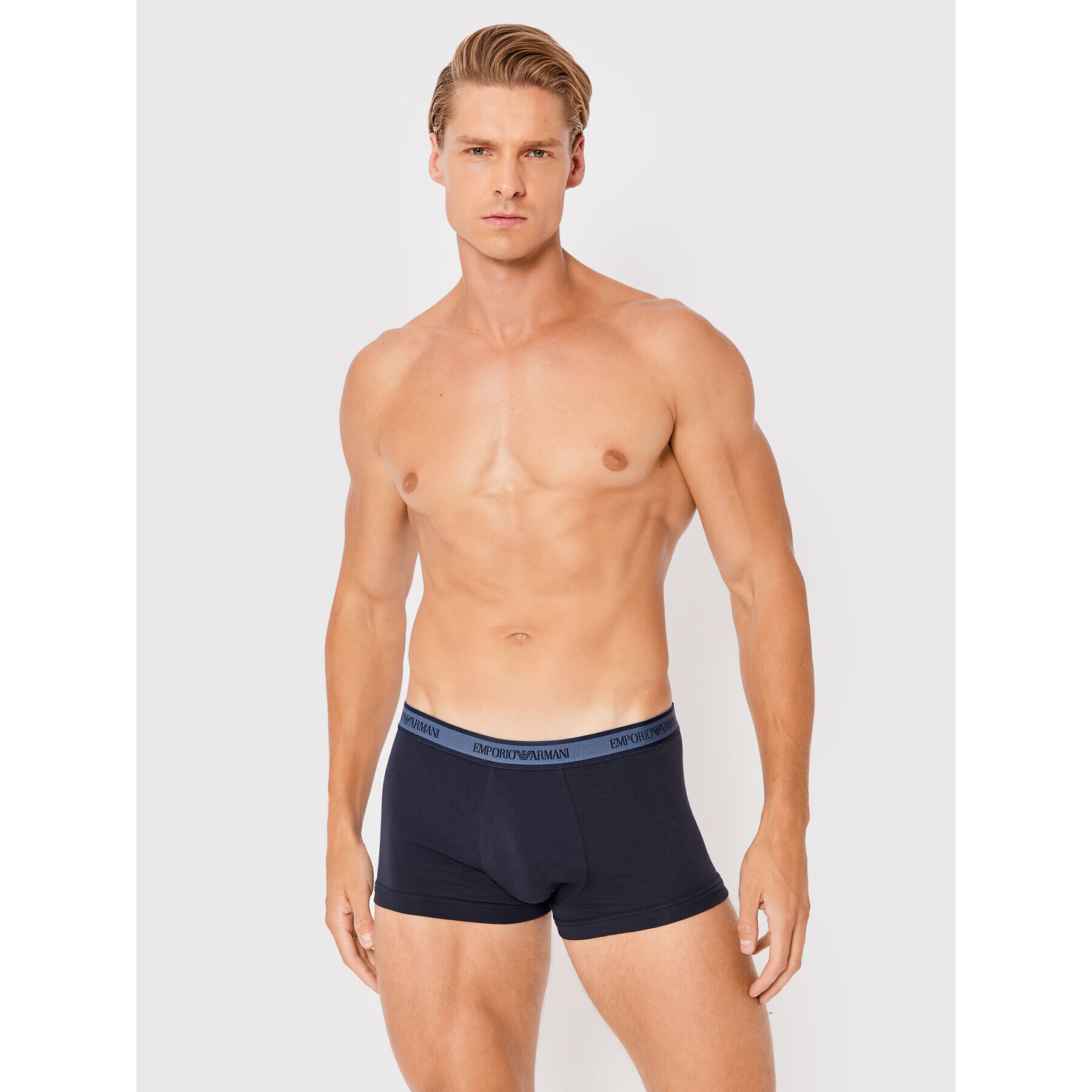 Emporio Armani Underwear Set 3 parov boksaric 111357 2F717 40035 Mornarsko modra - Pepit.si