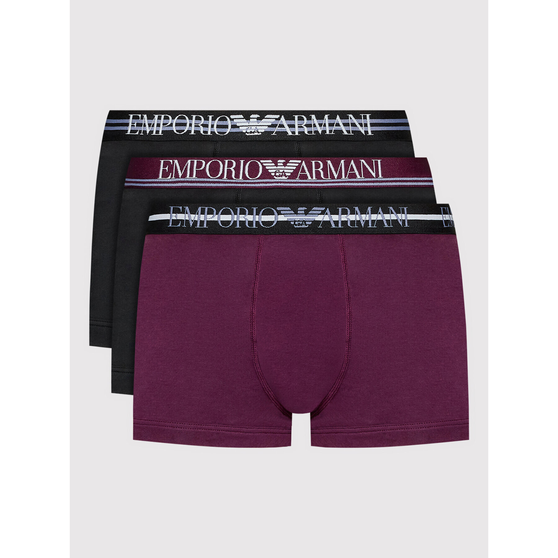 Emporio Armani Underwear Set 3 parov boksaric 111357 2F723 18921 Pisana - Pepit.si