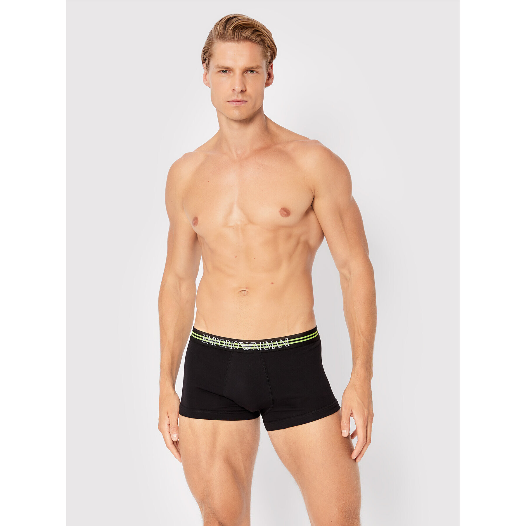 Emporio Armani Underwear Set 3 parov boksaric 111357 2F723 21320 Črna - Pepit.si