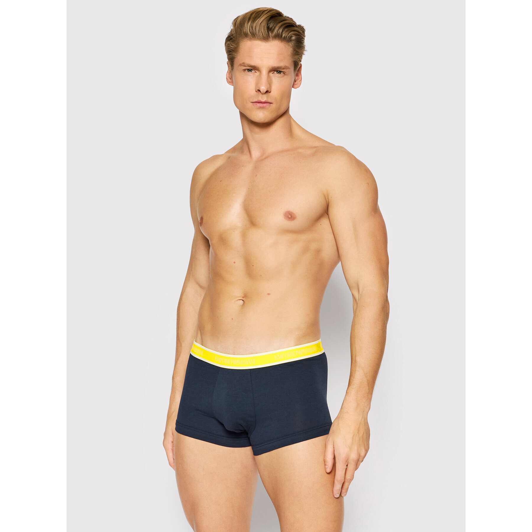 Emporio Armani Underwear Set 3 parov boksaric 111357 2R717 64135 Mornarsko modra - Pepit.si