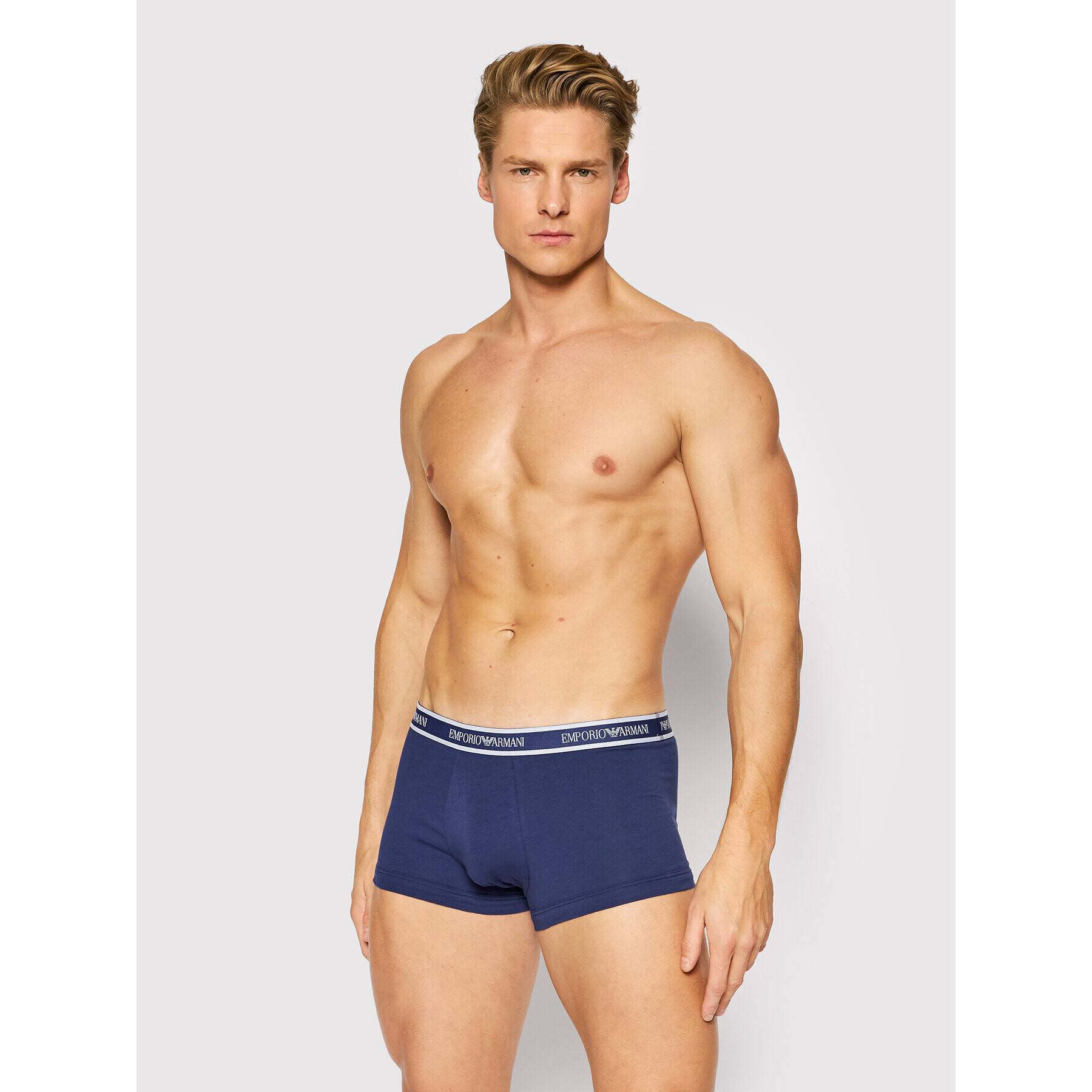 Emporio Armani Underwear Set 3 parov boksaric 111357 2R717 96835 Mornarsko modra - Pepit.si