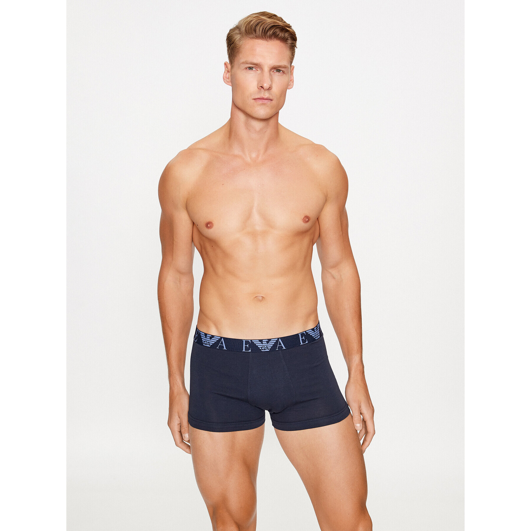 Emporio Armani Underwear Set 3 parov boksaric 111357 3F715 40035 Mornarsko modra - Pepit.si