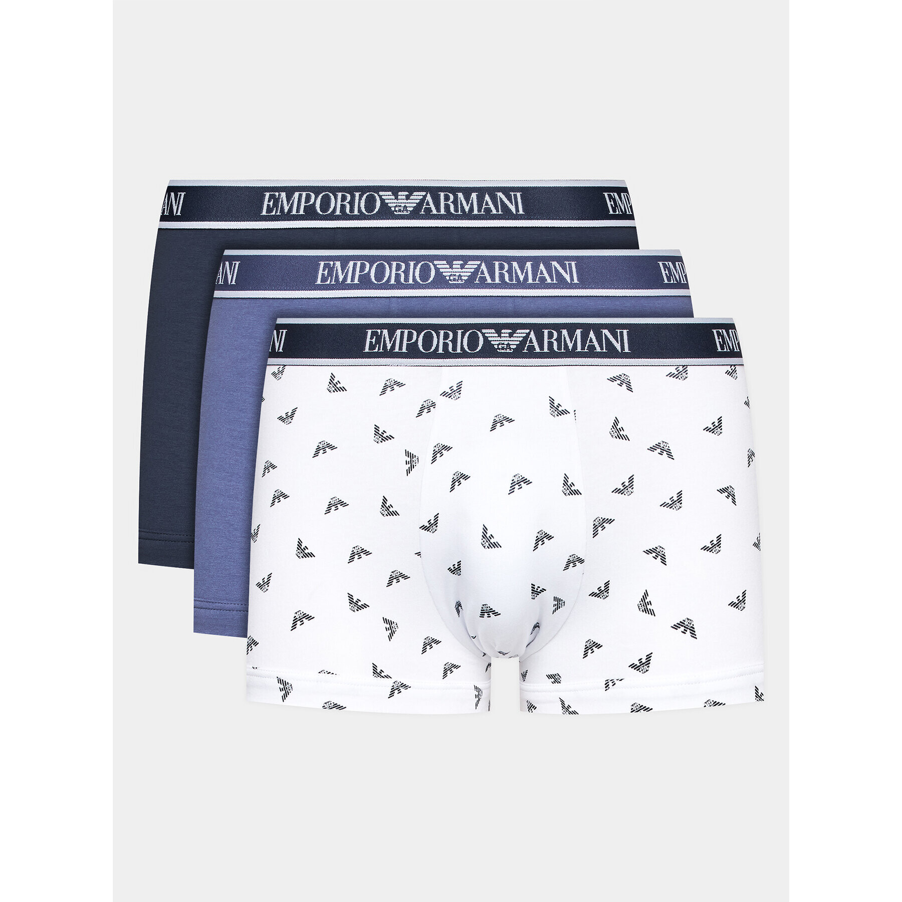 Emporio Armani Underwear Set 3 parov boksaric 111357 3R717 50636 Pisana - Pepit.si