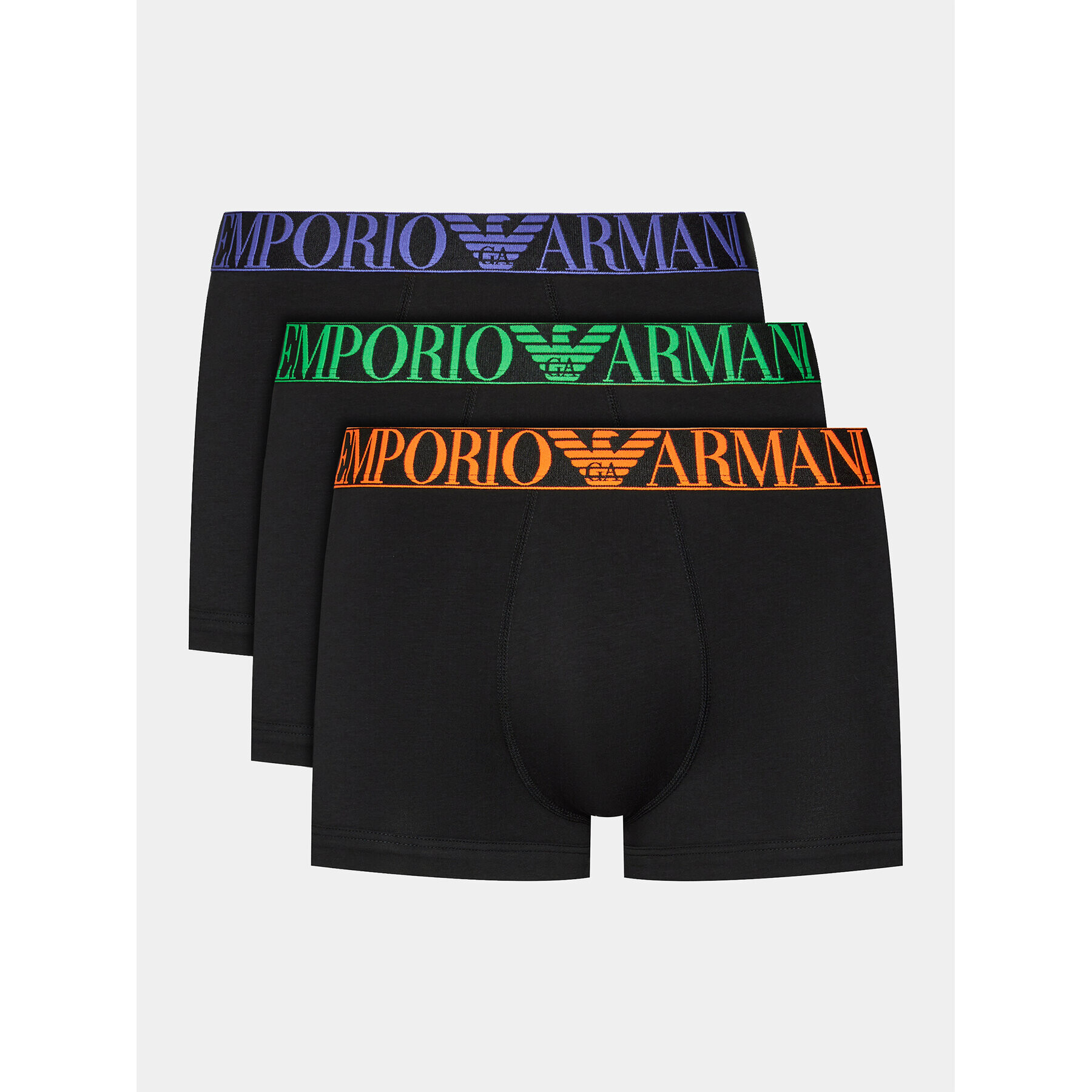 Emporio Armani Underwear Set 3 parov boksaric 111357 4R726 29821 Črna - Pepit.si