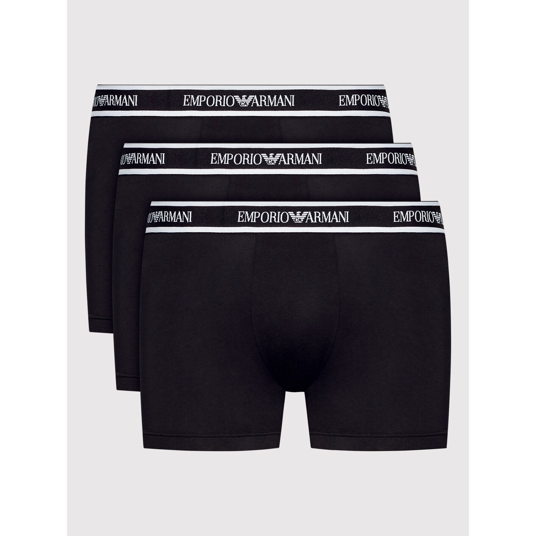 Emporio Armani Underwear Set 3 parov boksaric 111473 2F717 50620 Črna - Pepit.si