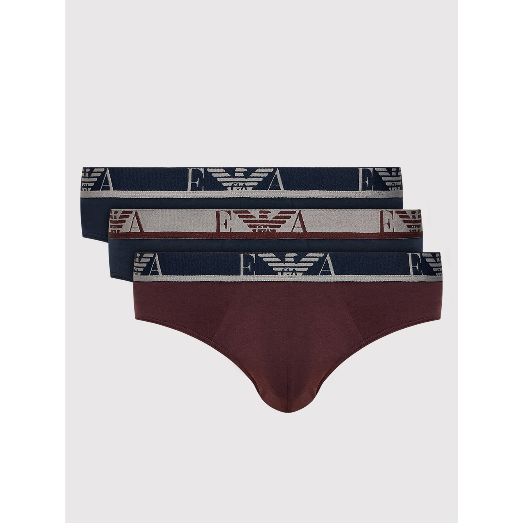 Emporio Armani Underwear Set 3 sponjic 111734 1A715 79735 Mornarsko modra - Pepit.si