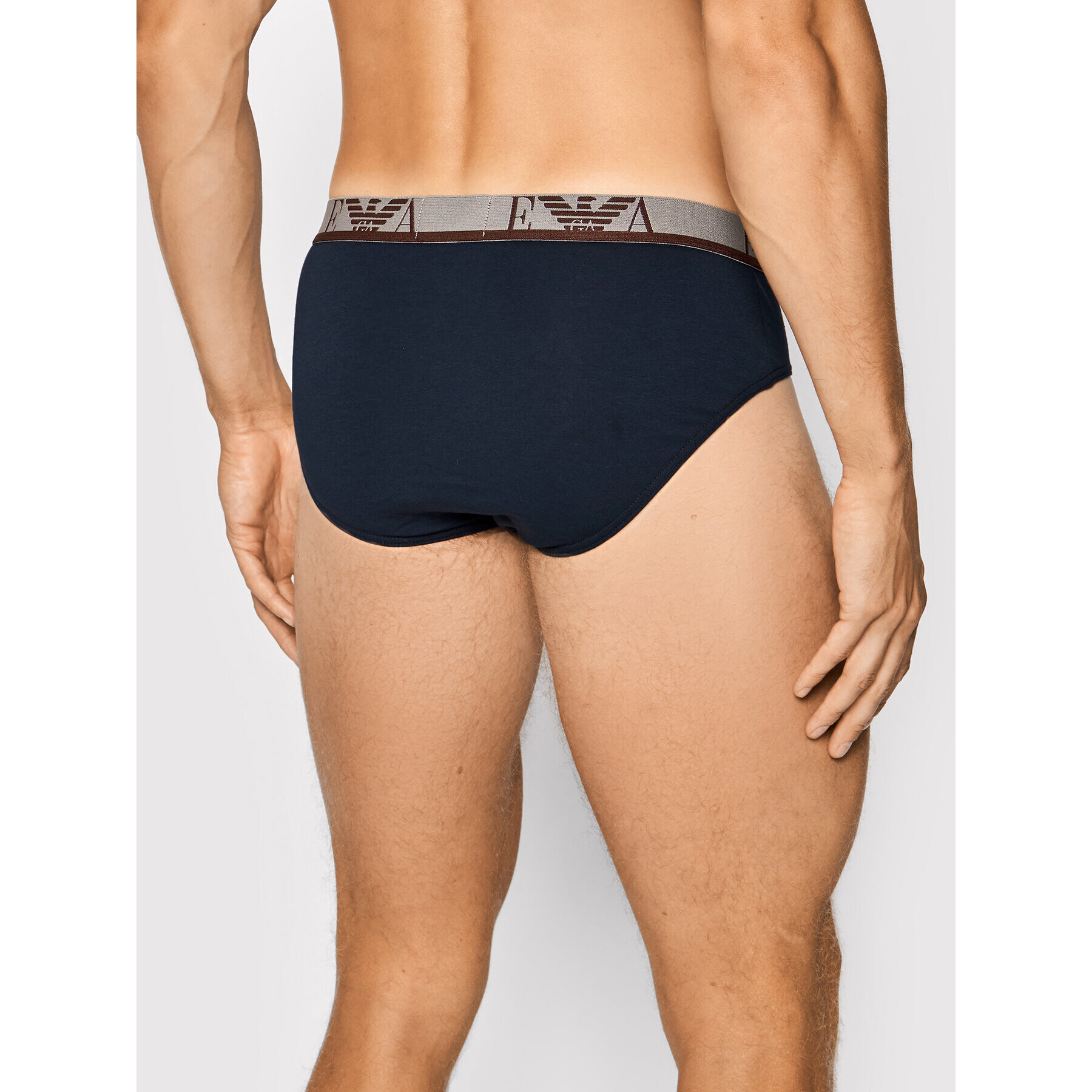 Emporio Armani Underwear Set 3 sponjic 111734 1A715 79735 Mornarsko modra - Pepit.si