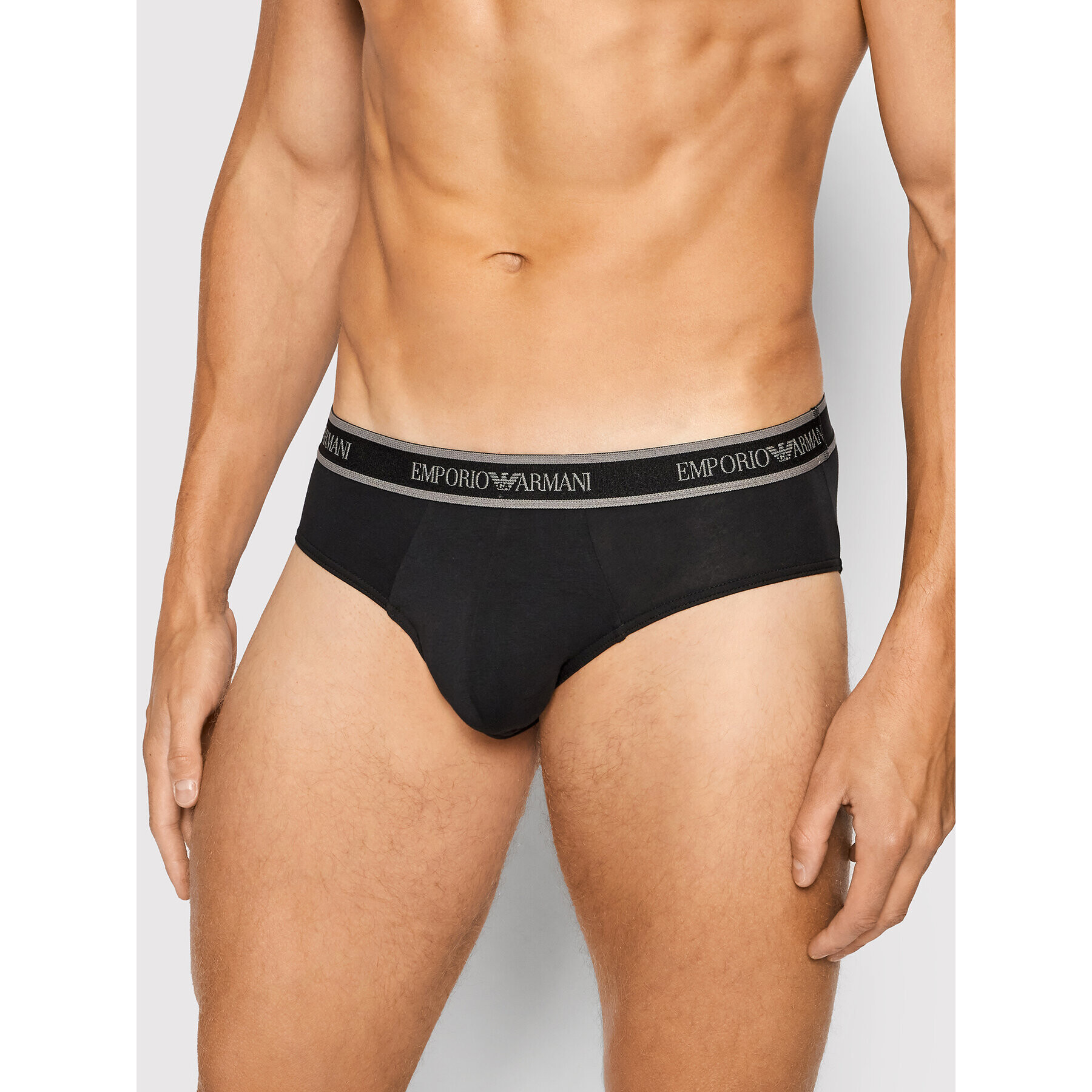 Emporio Armani Underwear Set 3 sponjic 111734 1A717 50620 Črna - Pepit.si