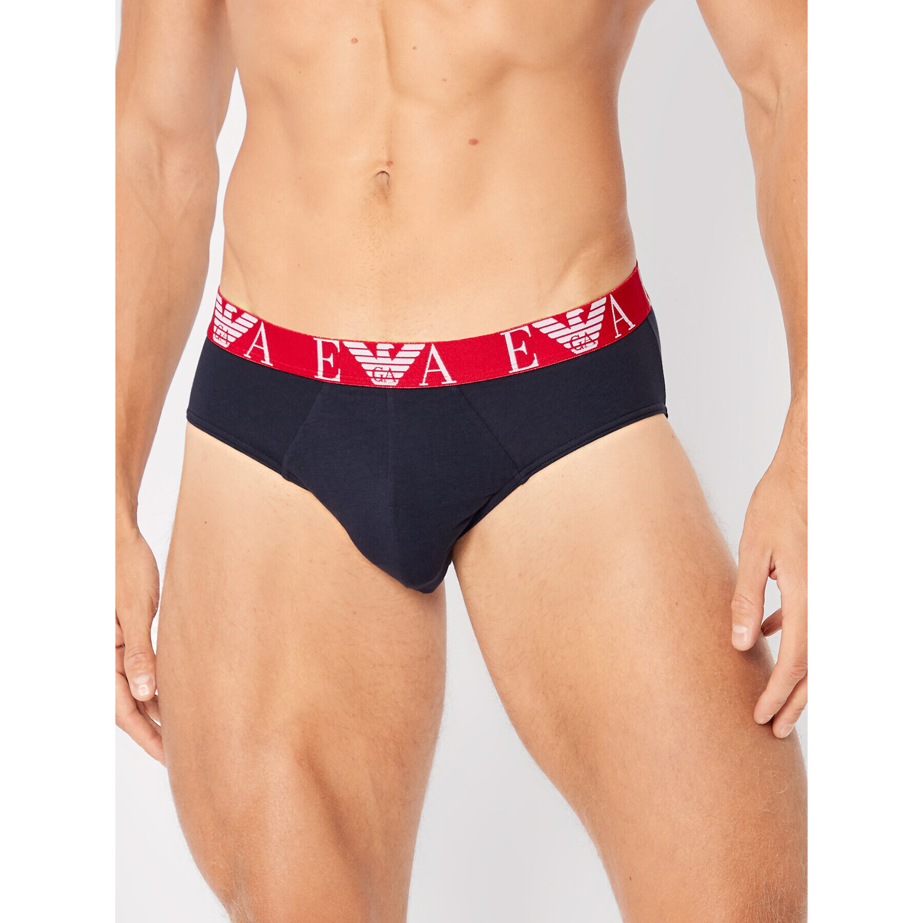 Emporio Armani Underwear Set 3 sponjic 111734 2F715 70435 Mornarsko modra - Pepit.si