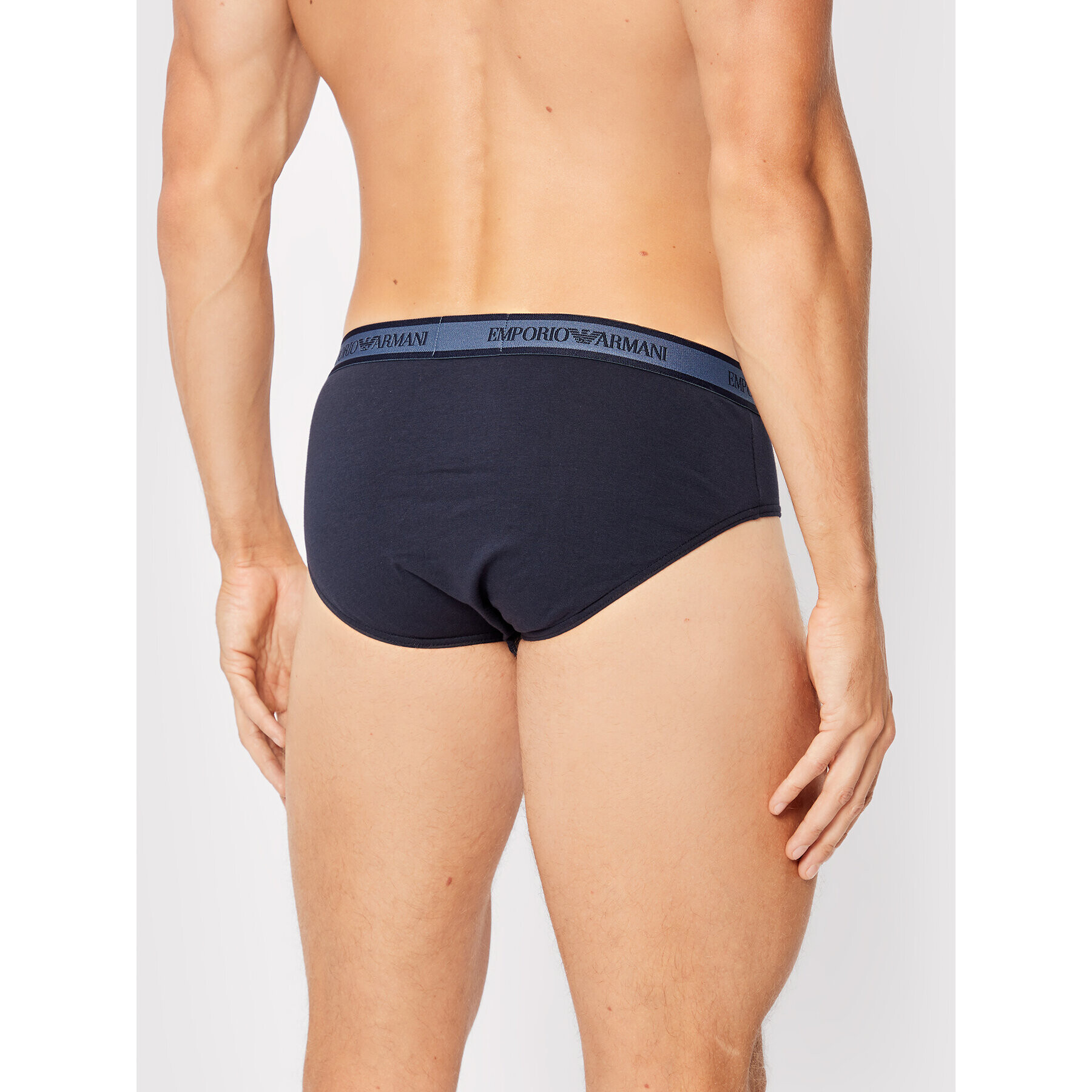 Emporio Armani Underwear Set 3 sponjic 111734 2F717 40035 Mornarsko modra - Pepit.si