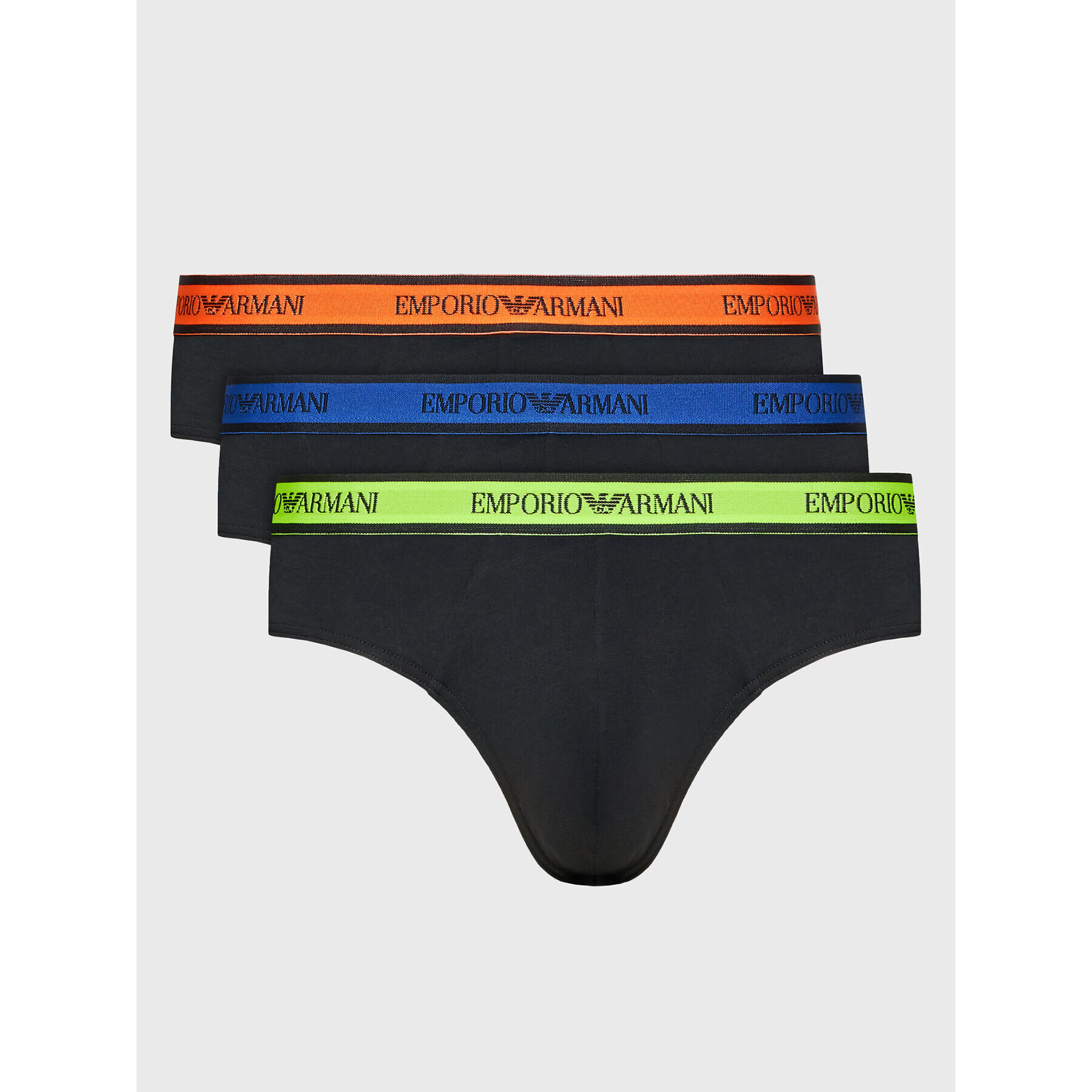 Emporio Armani Underwear Set 3 sponjic 111734 2F717 73320 Črna - Pepit.si