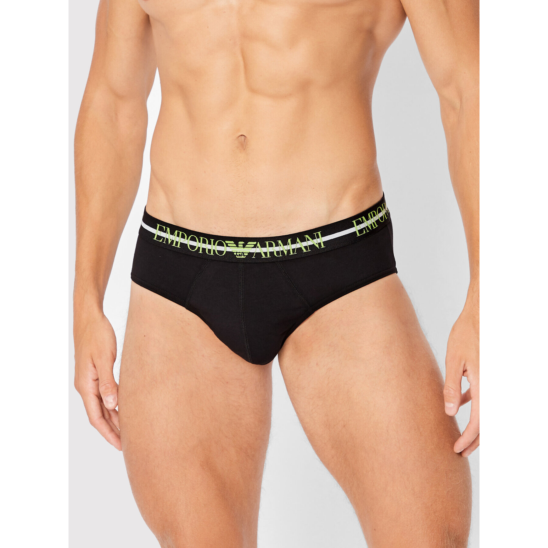 Emporio Armani Underwear Set 3 sponjic 111734 2F723 21320 Črna - Pepit.si