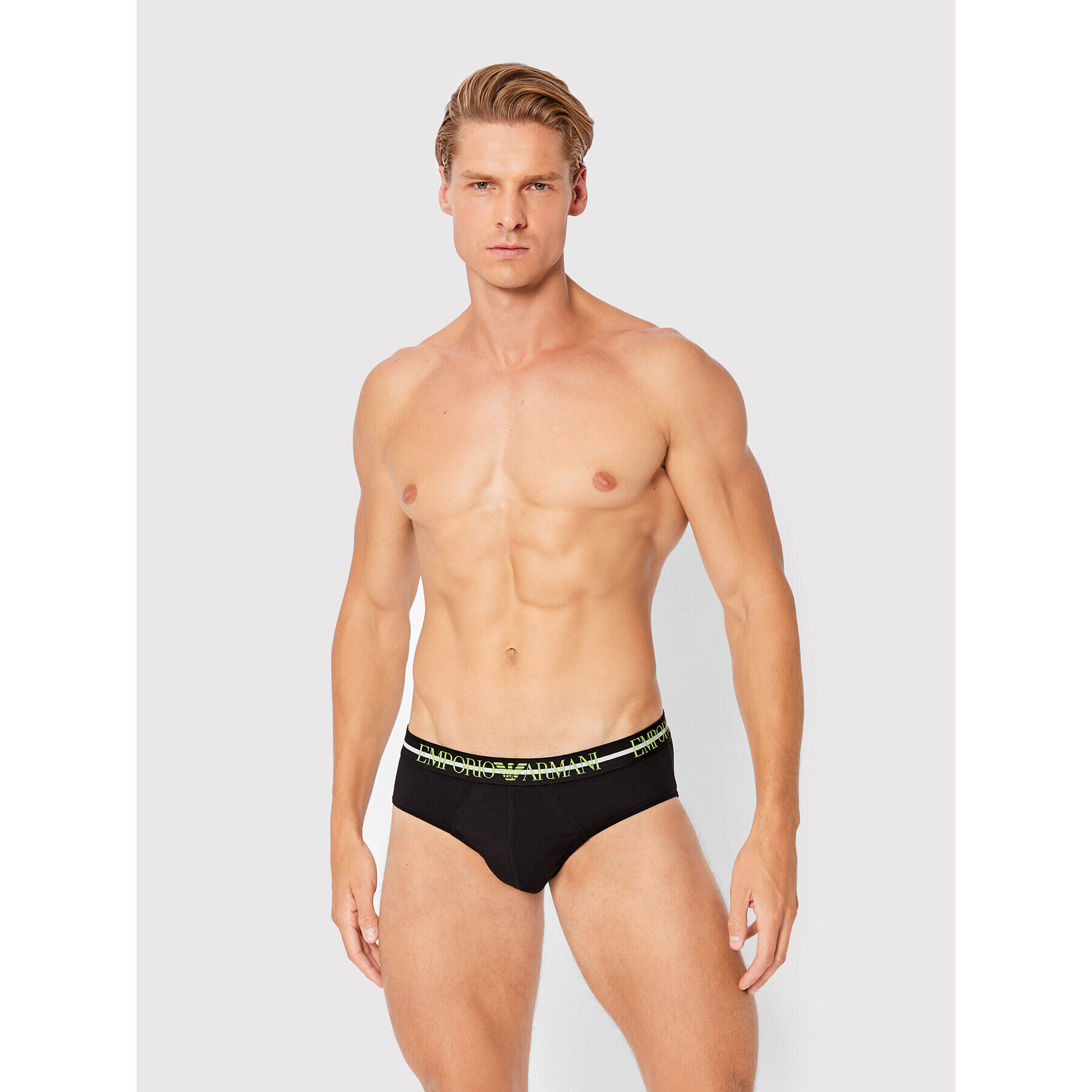 Emporio Armani Underwear Set 3 sponjic 111734 2F723 21320 Črna - Pepit.si