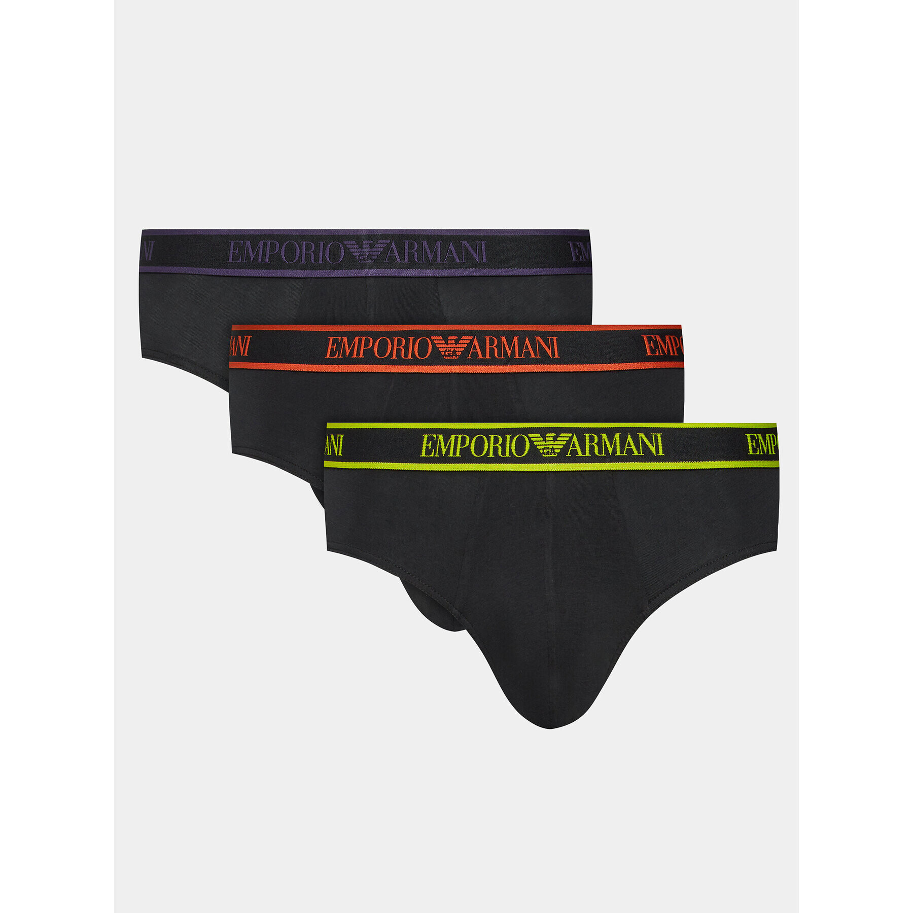 Emporio Armani Underwear Set 3 sponjic 111734 3F717 29821 Črna - Pepit.si