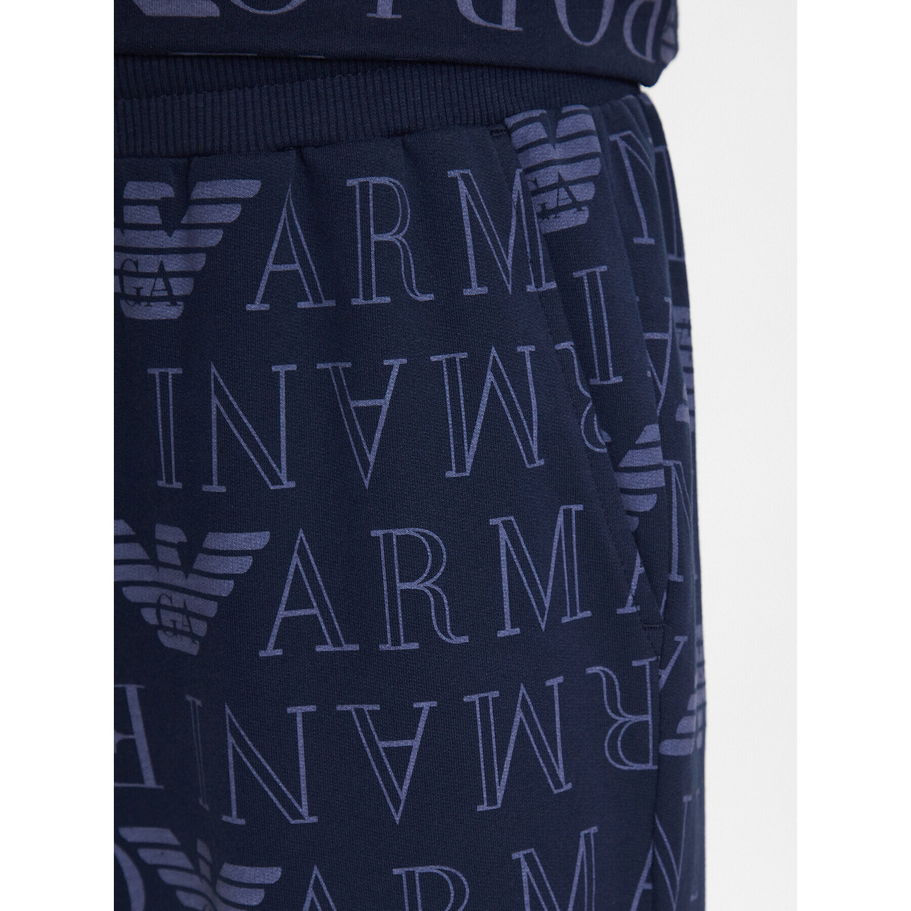 Emporio Armani Underwear Spodnji del trenirke 111690 3R566 13635 Mornarsko modra Regular Fit - Pepit.si