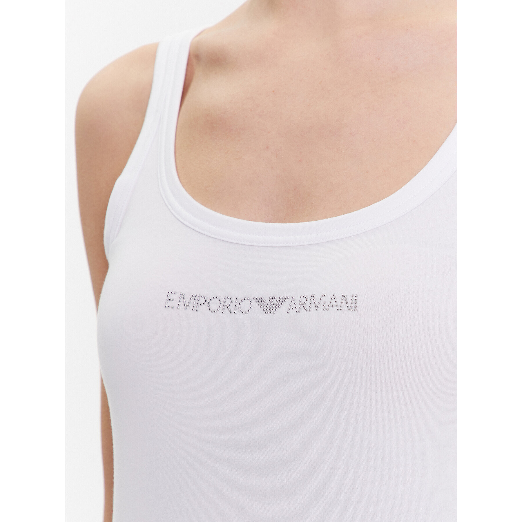 Emporio Armani Underwear Top 162581 3R223 00010 Bela Regular Fit - Pepit.si