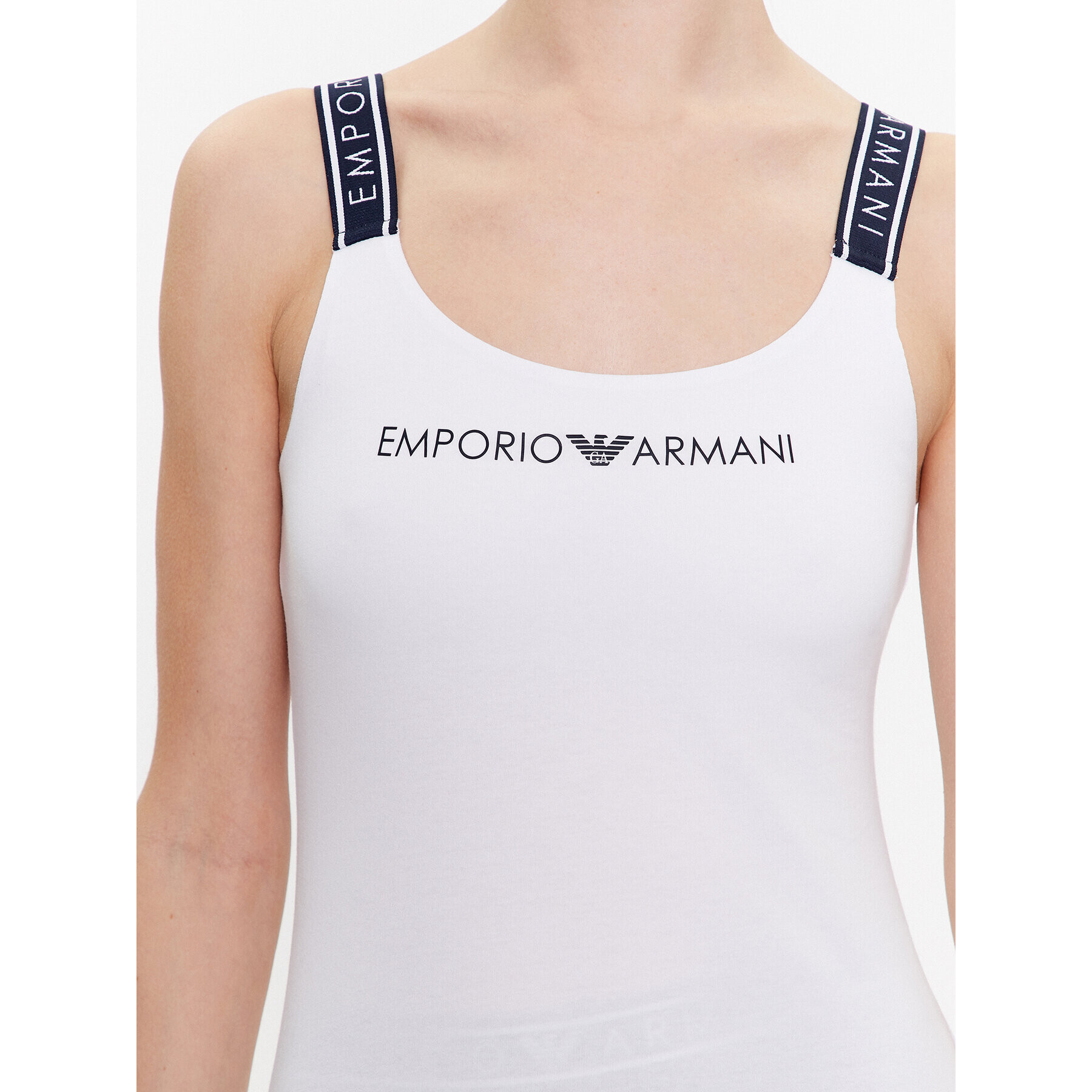 Emporio Armani Underwear Top 164237 3R227 00010 Bela Regular Fit - Pepit.si