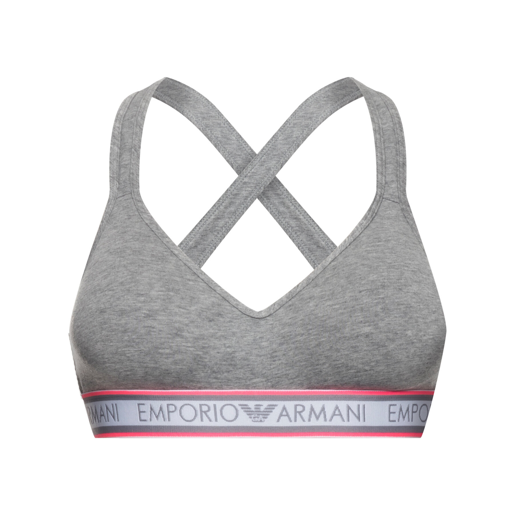 Emporio Armani Underwear Top nedrček 163995 9P217 01548 Siva - Pepit.si