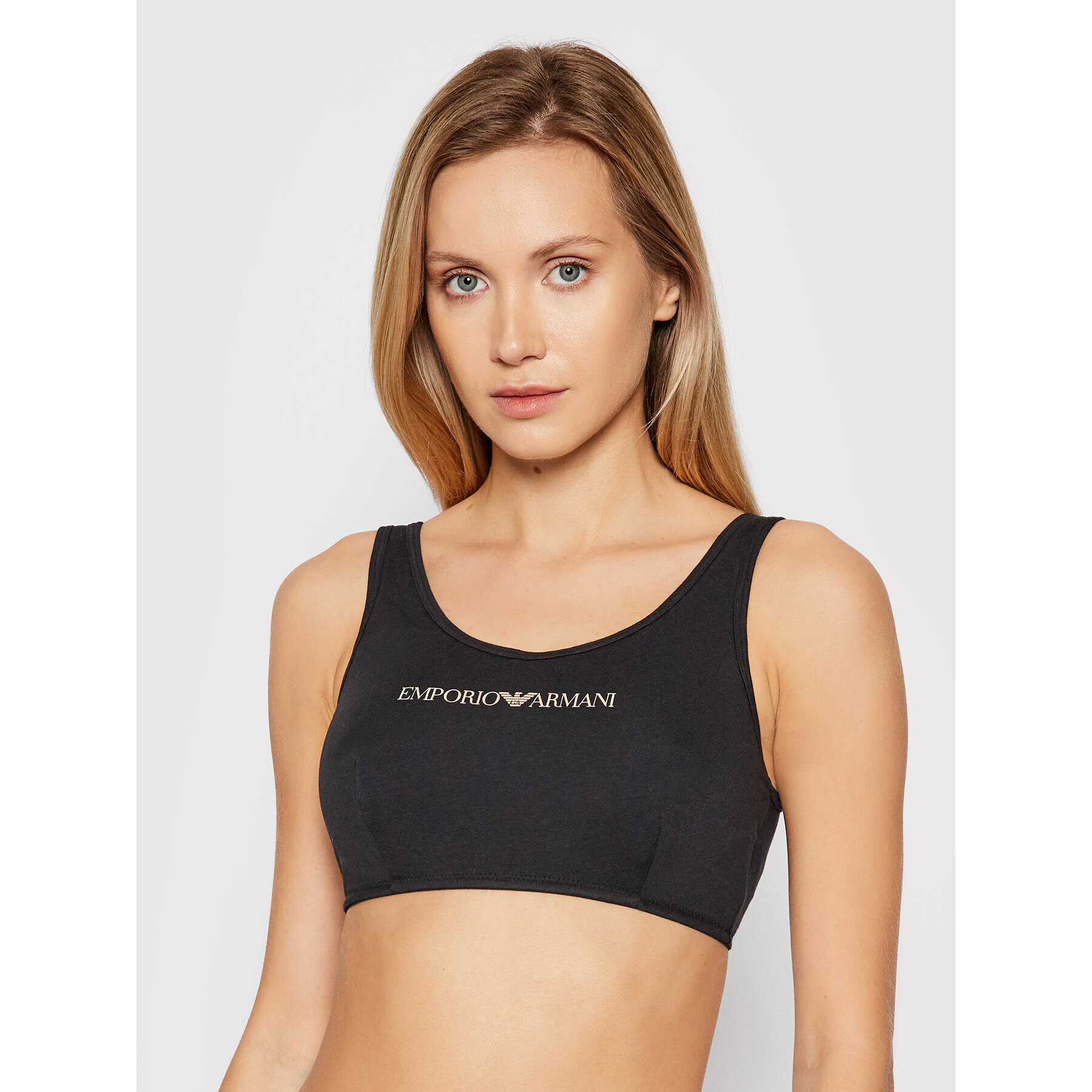 Emporio Armani Underwear Top nedrček 164403 1A227 00020 Črna - Pepit.si