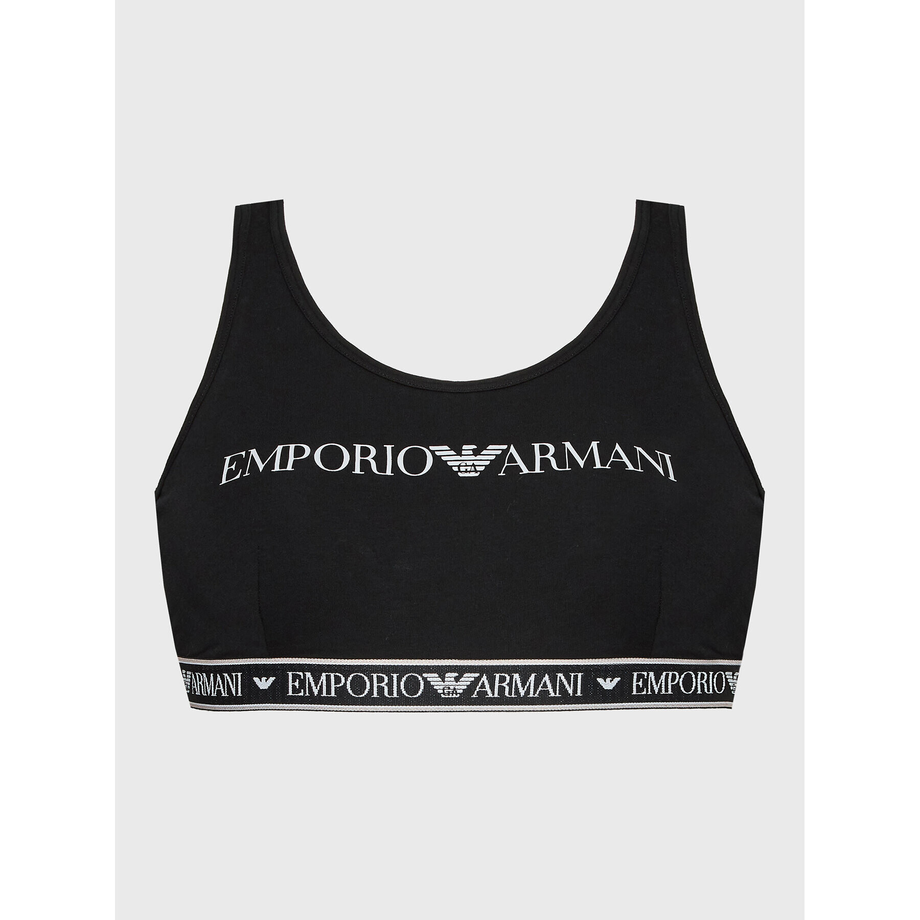 Emporio Armani Underwear Top nedrček 164403 2F227 00020 Črna - Pepit.si