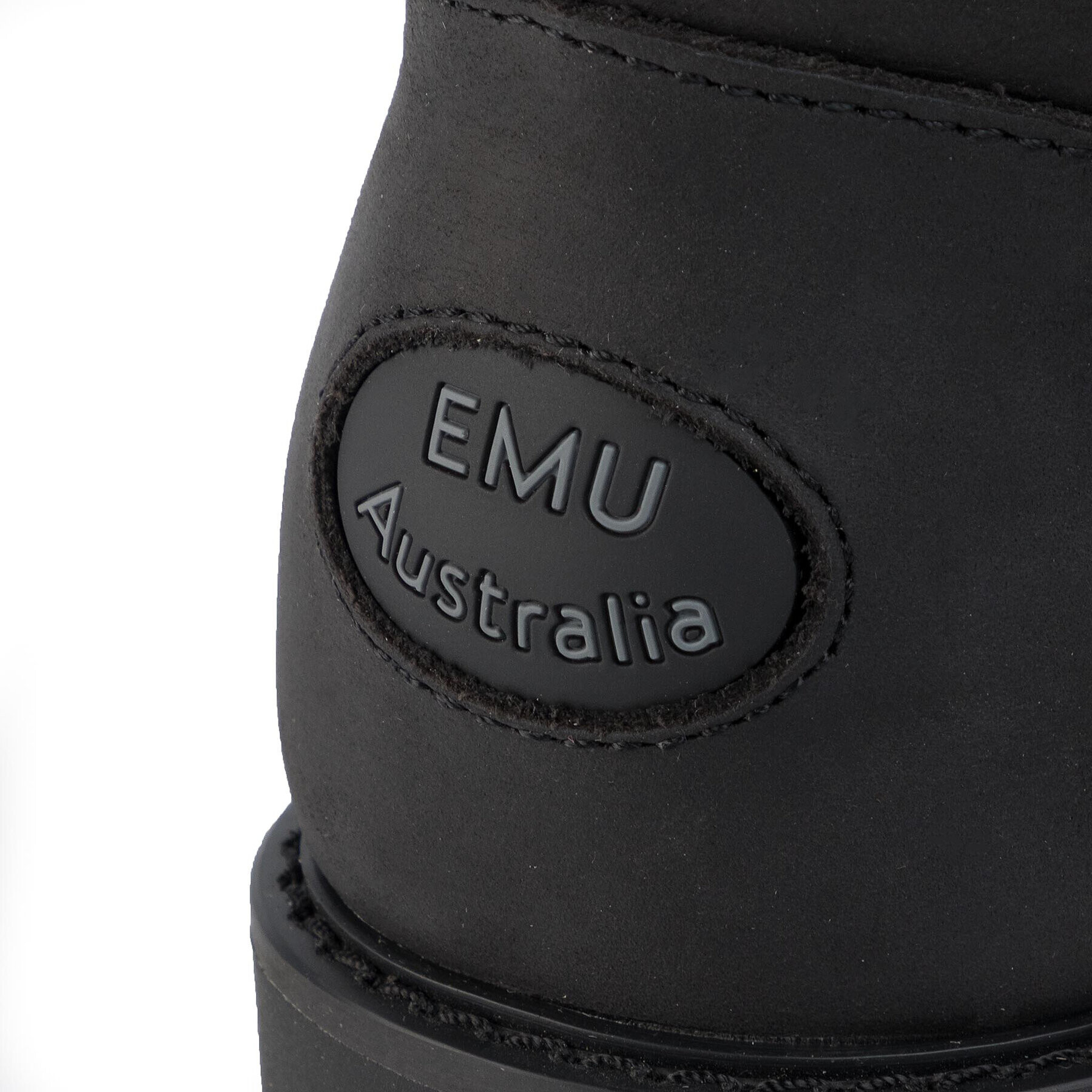 EMU Australia Škornji Gravelly Leather W12131 Črna - Pepit.si