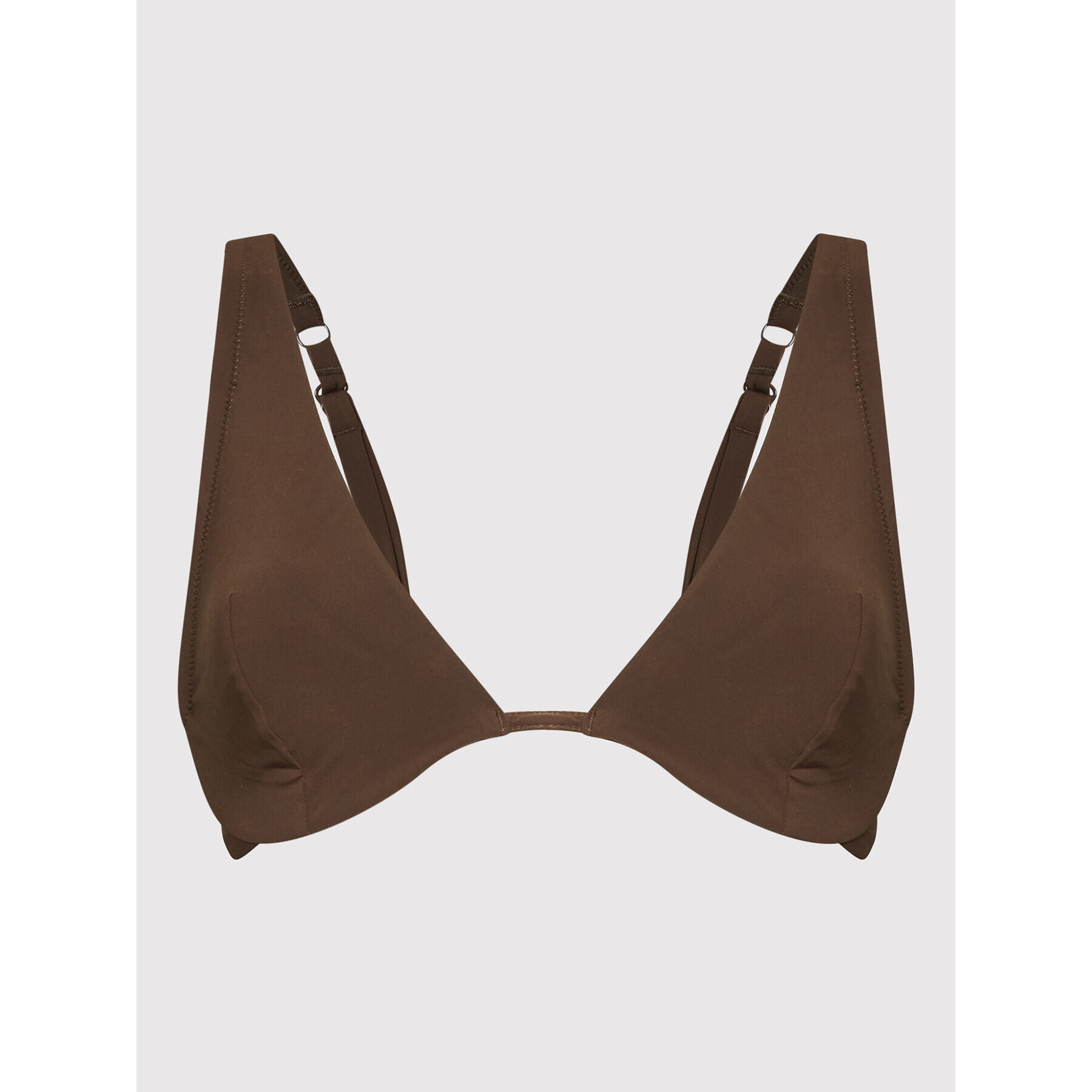 Etam Gornji del bikini Essentielle 6532762 Rjava - Pepit.si