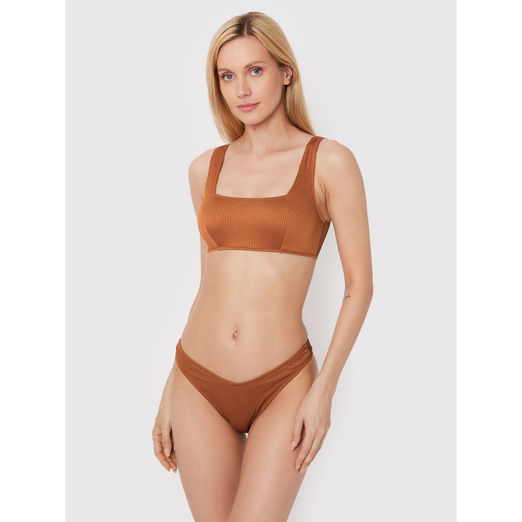 Etam Gornji del bikini Taylor 6534366 Rjava - Pepit.si